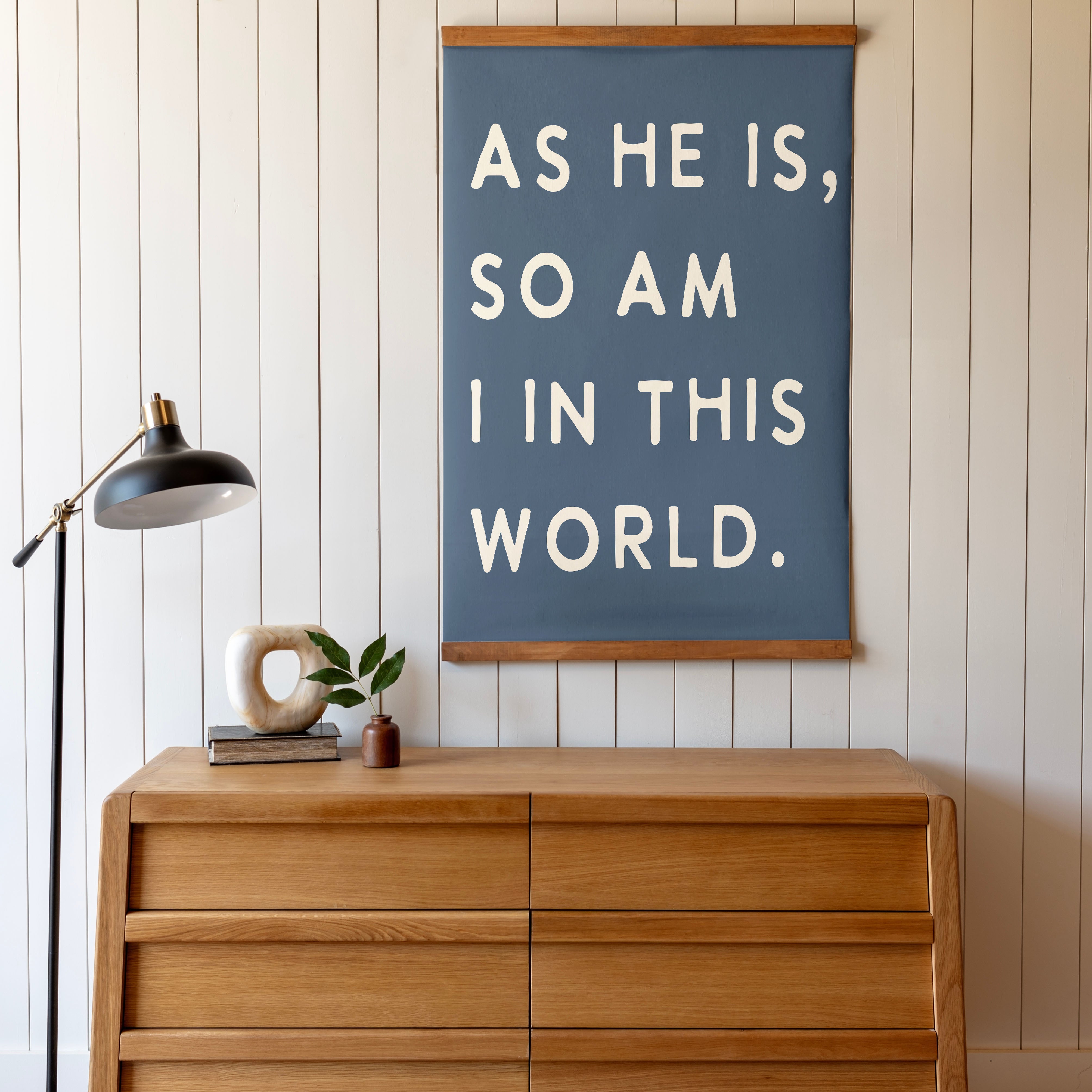 As He Is, So Am I | Vertical Tapestry | 538