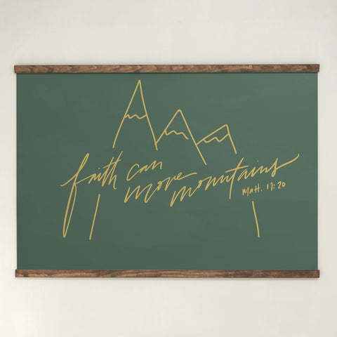 Faith Can Move Mountains | Horizontal Tapestry | 539