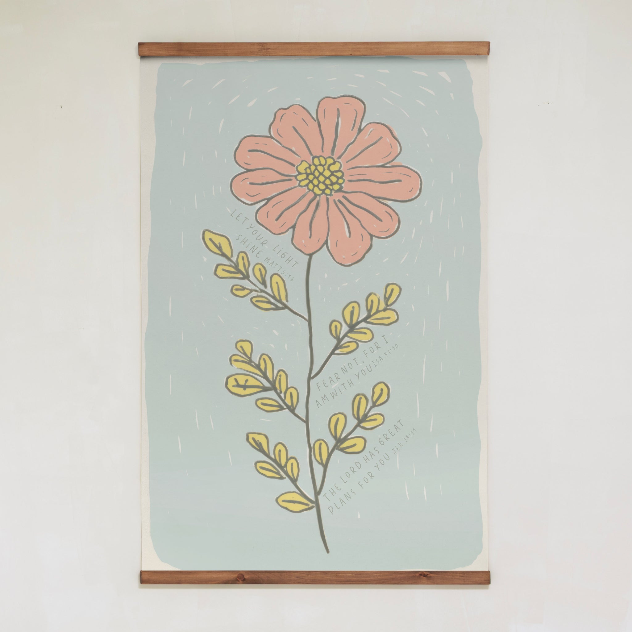 Encouragement Bloom | Vertical Tapestry | 553