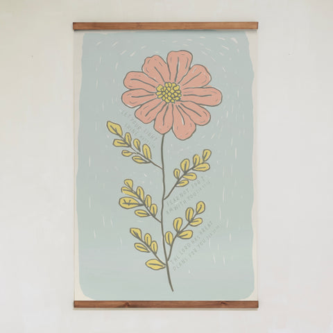 Encouragement Bloom | Vertical Tapestry | 553