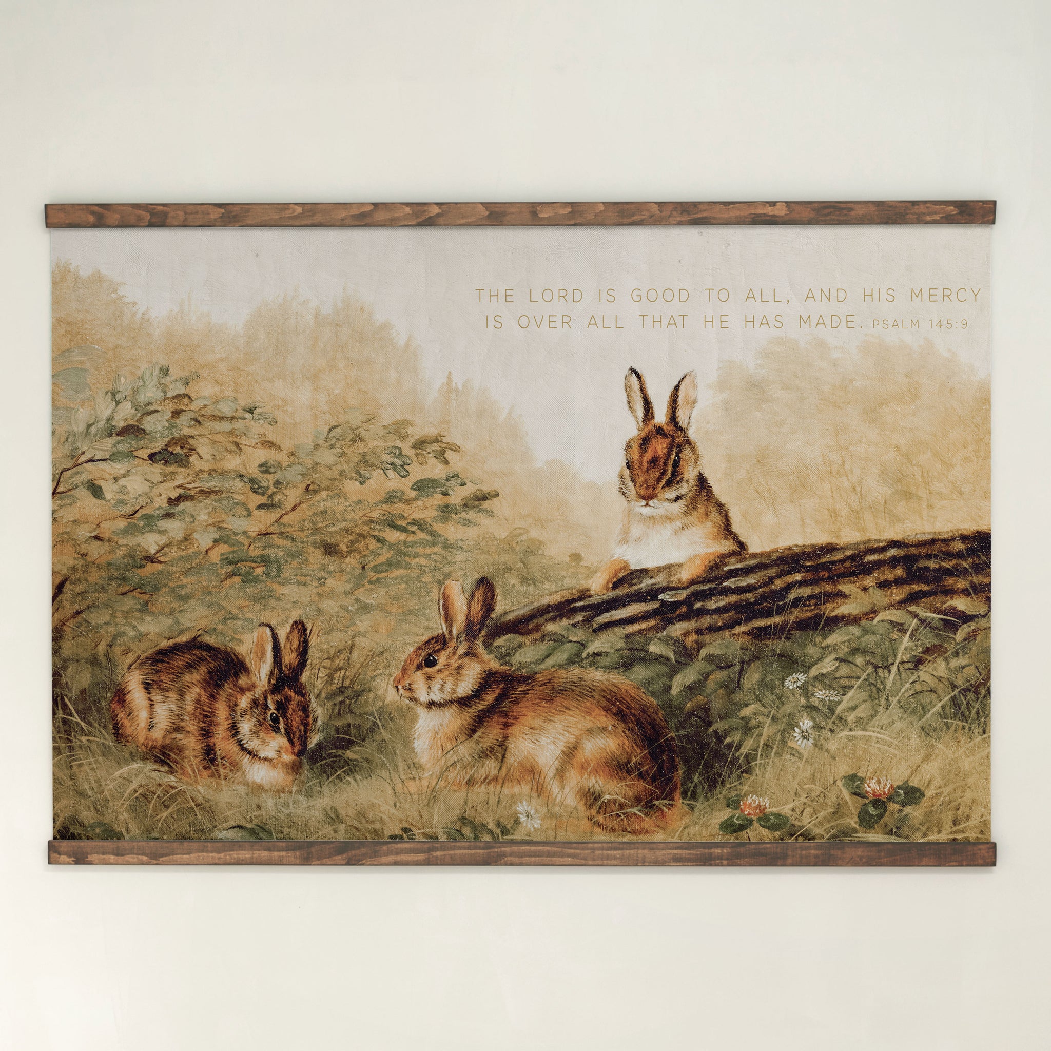 The Lord Is Good To All | Horizontal Tapestry | 558