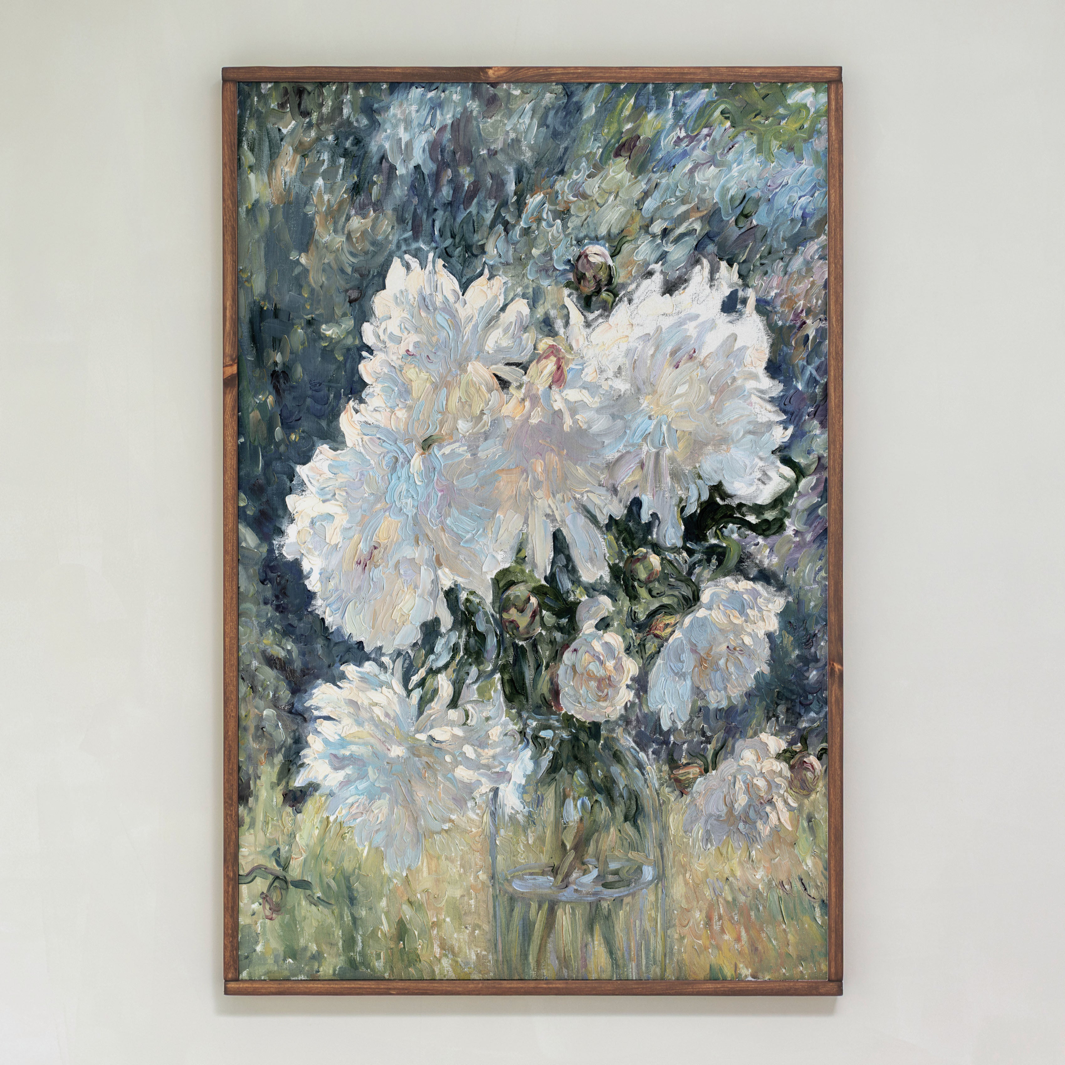 Fresh Cut Flowers | Framed Wood Art | 571