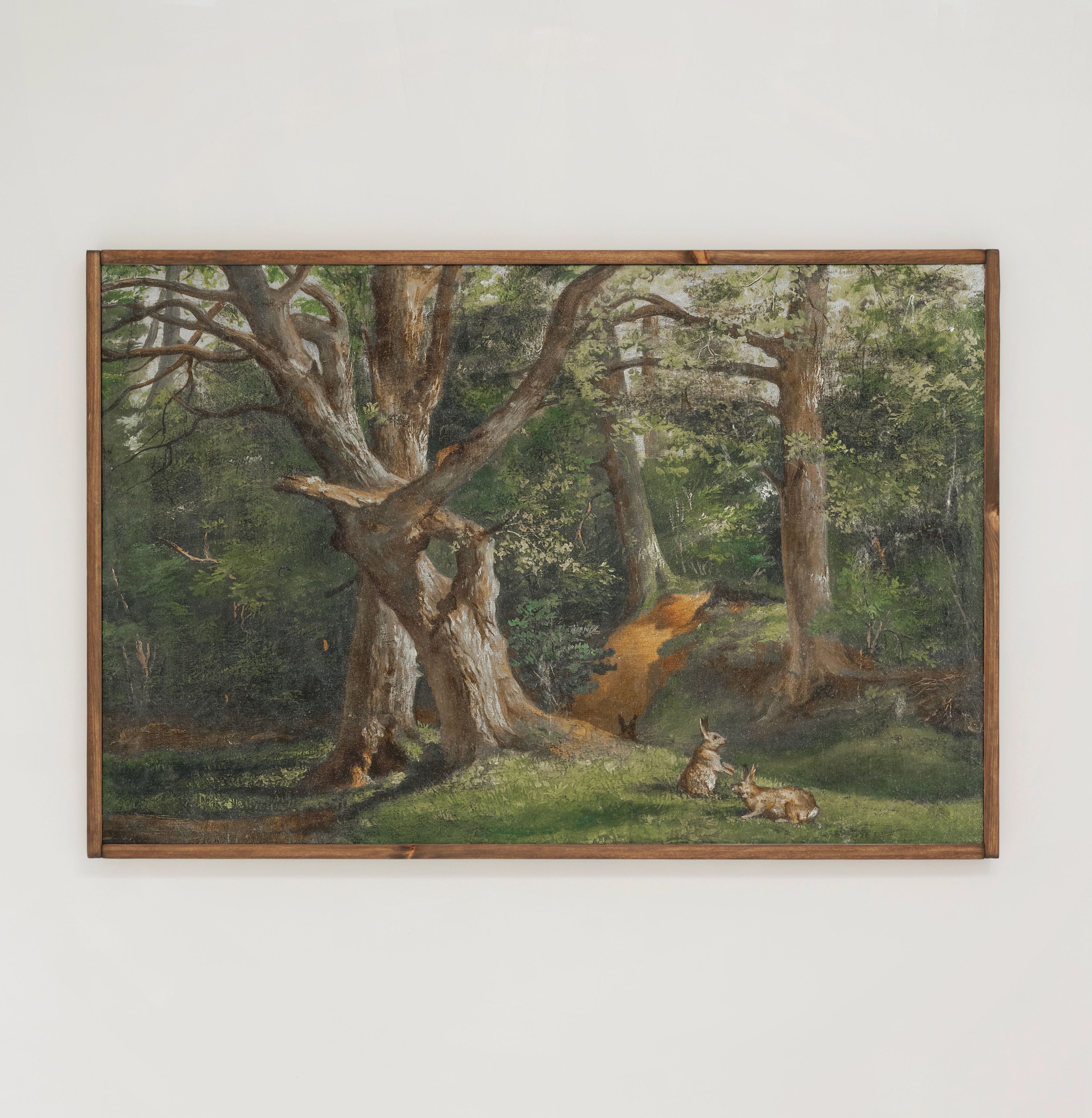 Woodland Art | Framed Wooden Art - Horizontal | 593