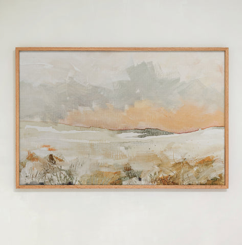 "A Touch Of Autumn" Large Framed Art | Horizontal | 599