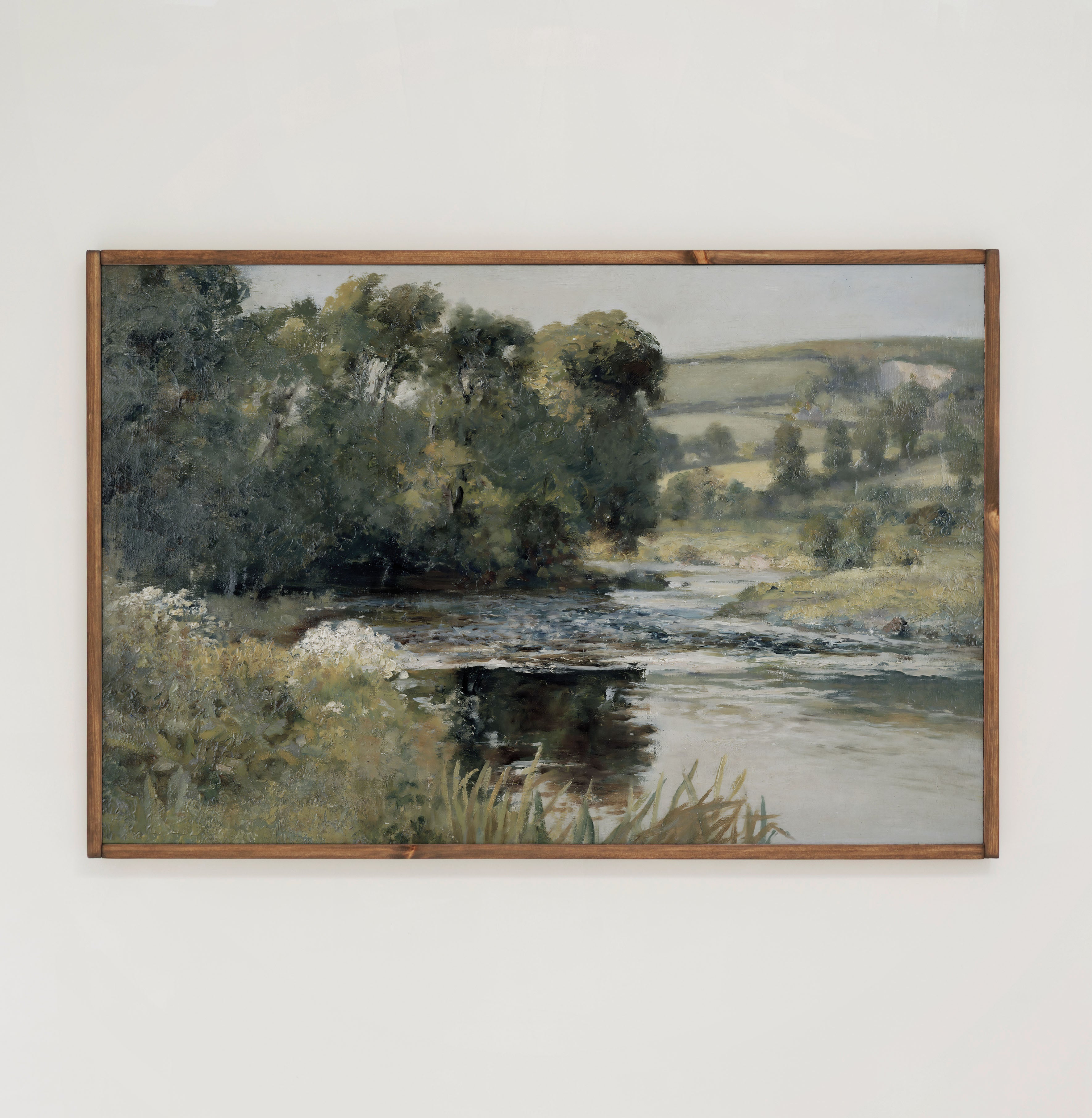 Streamside | Framed Wooden Art - Horizontal | 614