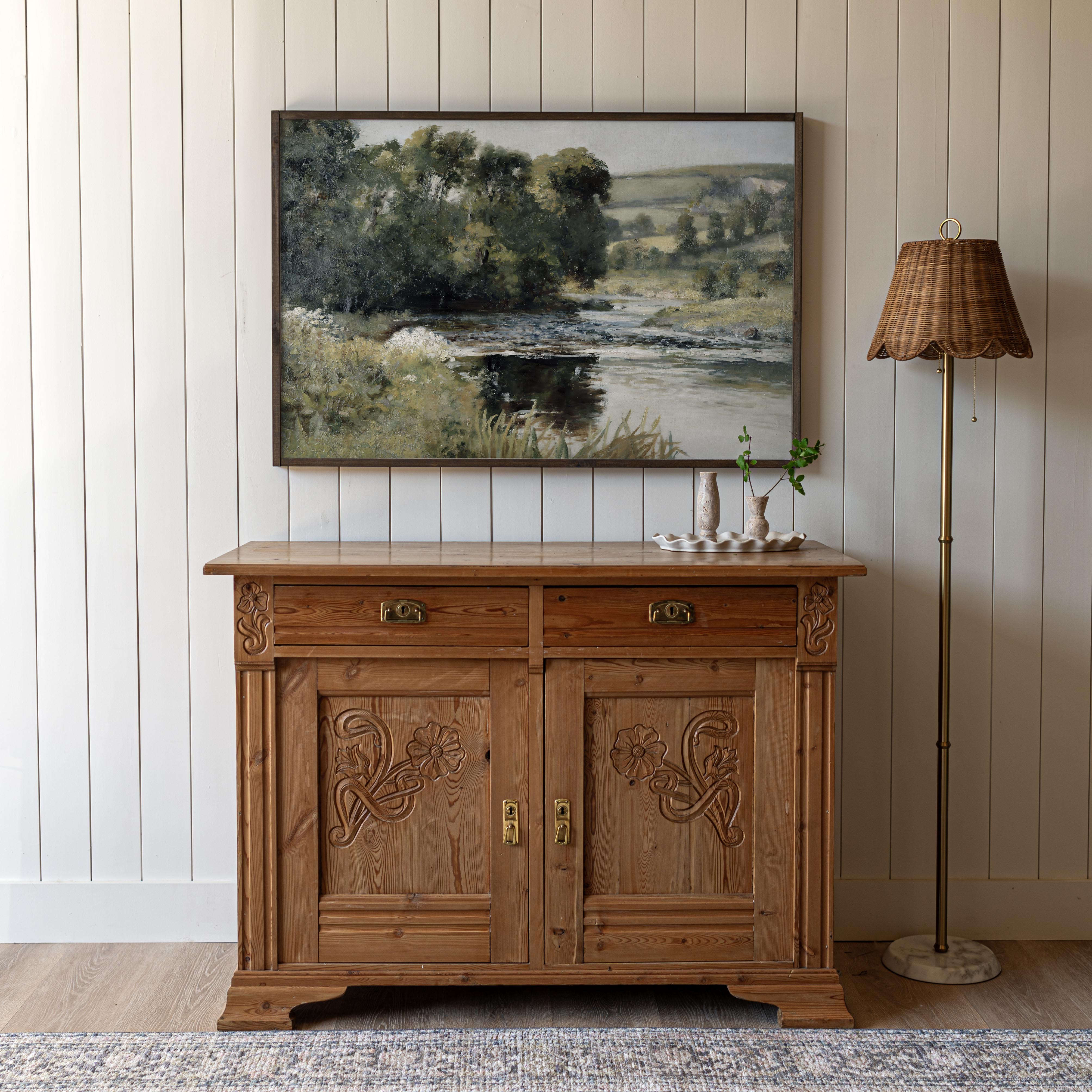 Streamside | Framed Wooden Art - Horizontal | 614