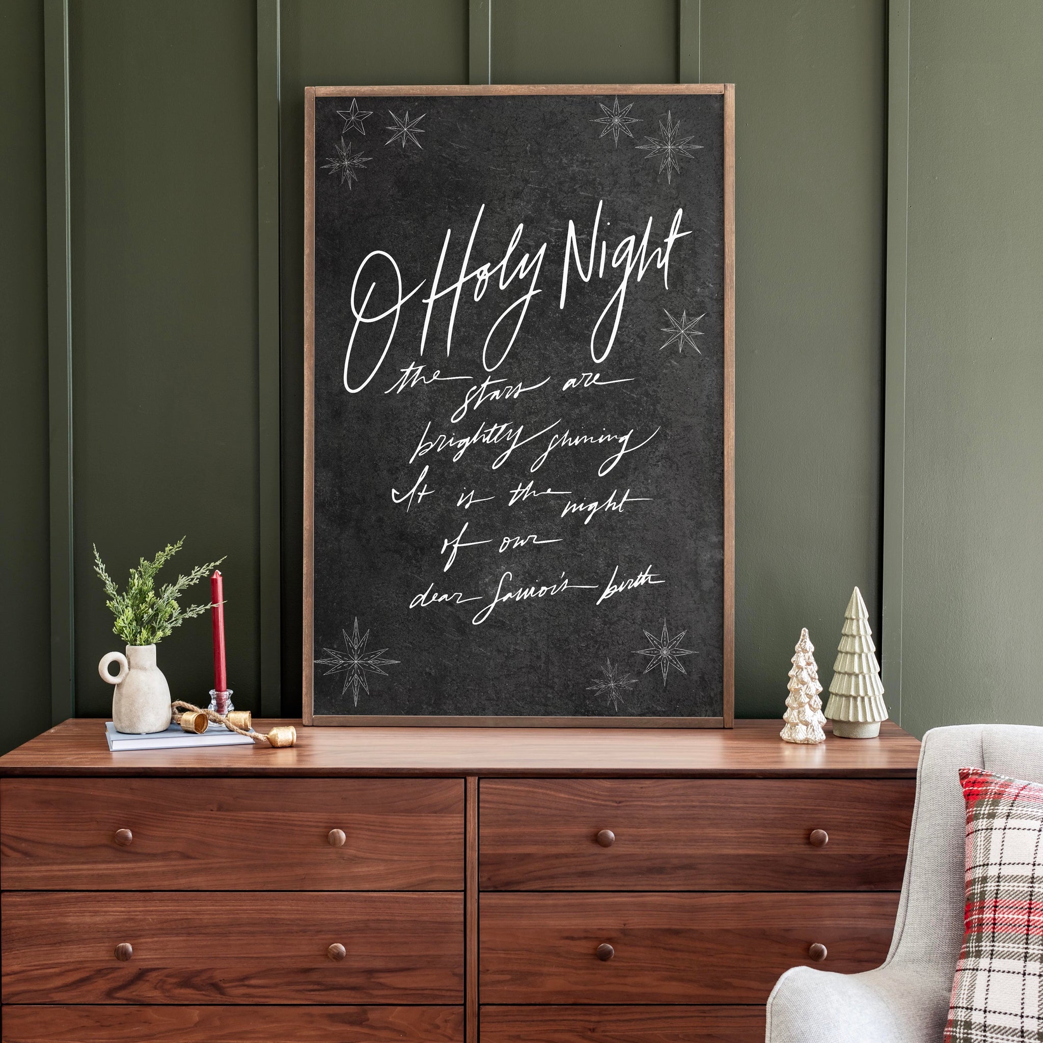 "O Holy Night" Hand Lettered | 630