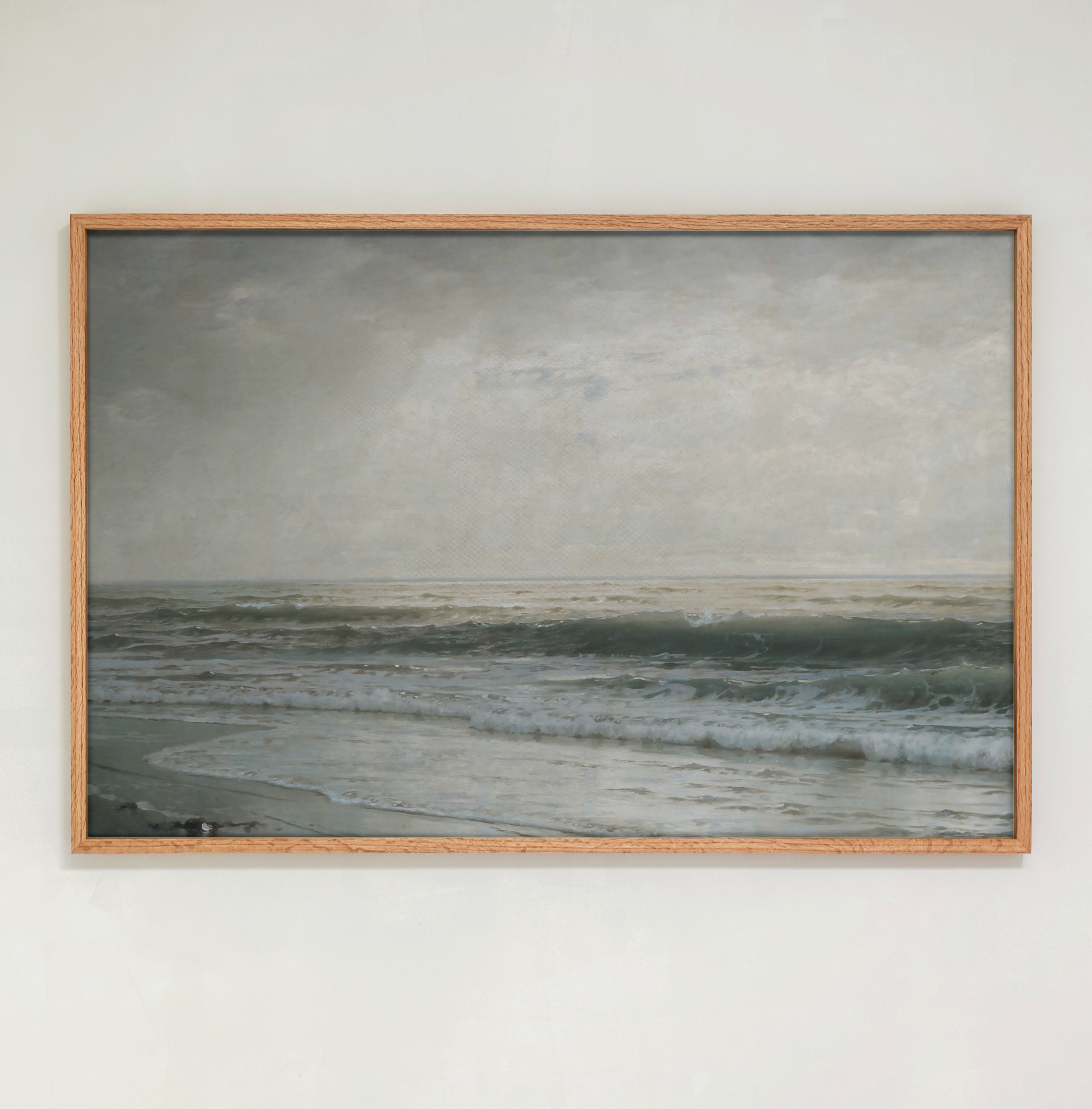 "Ocean Waves" Framed Canvas | Horizontal | 660