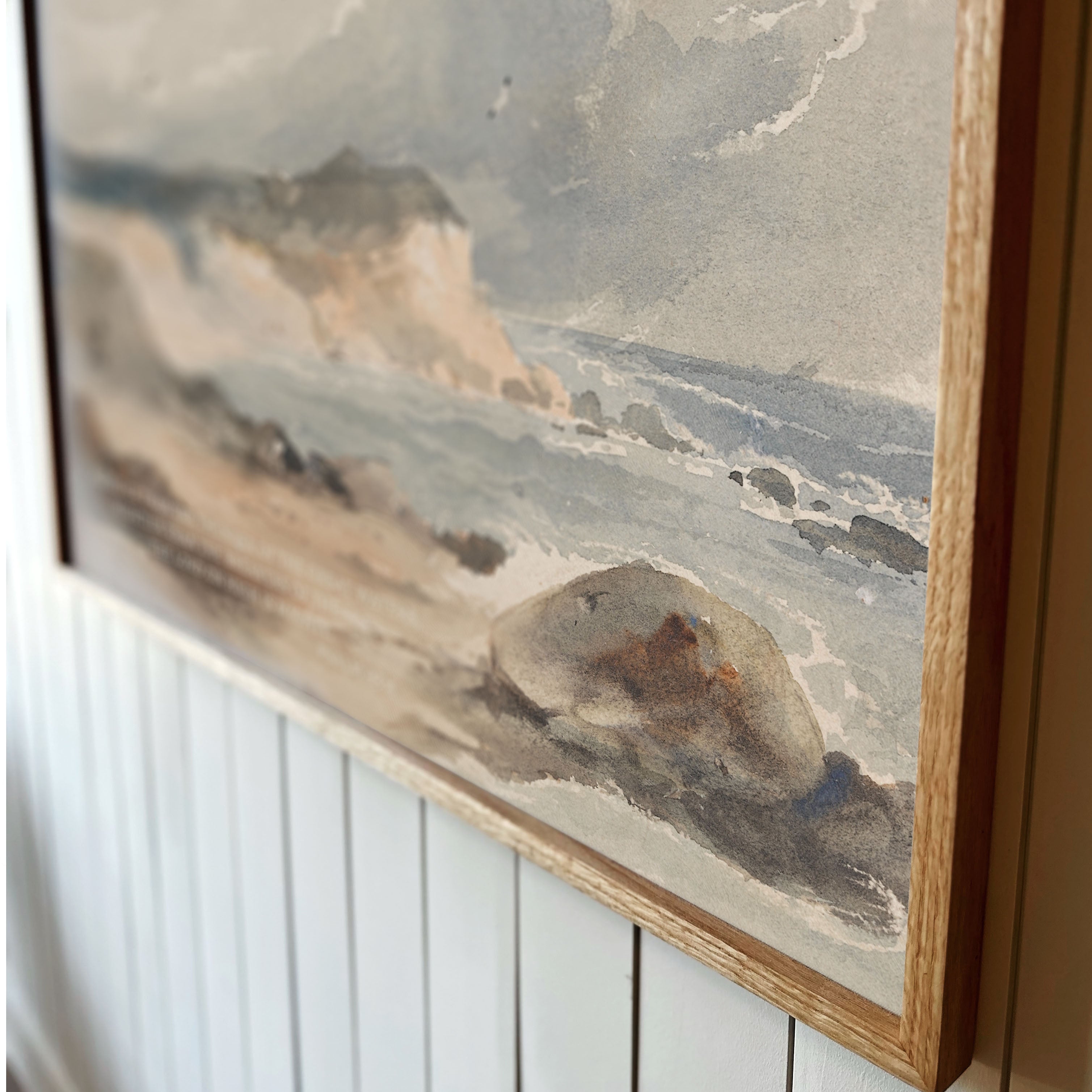 "The Lord On High Is Mighty" Framed Canvas | Horizontal | 689