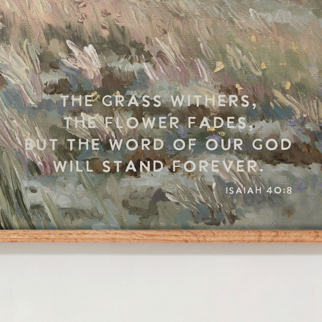 The Word Of Our God Will Stand Forever | Horizontal Tapestry | 691