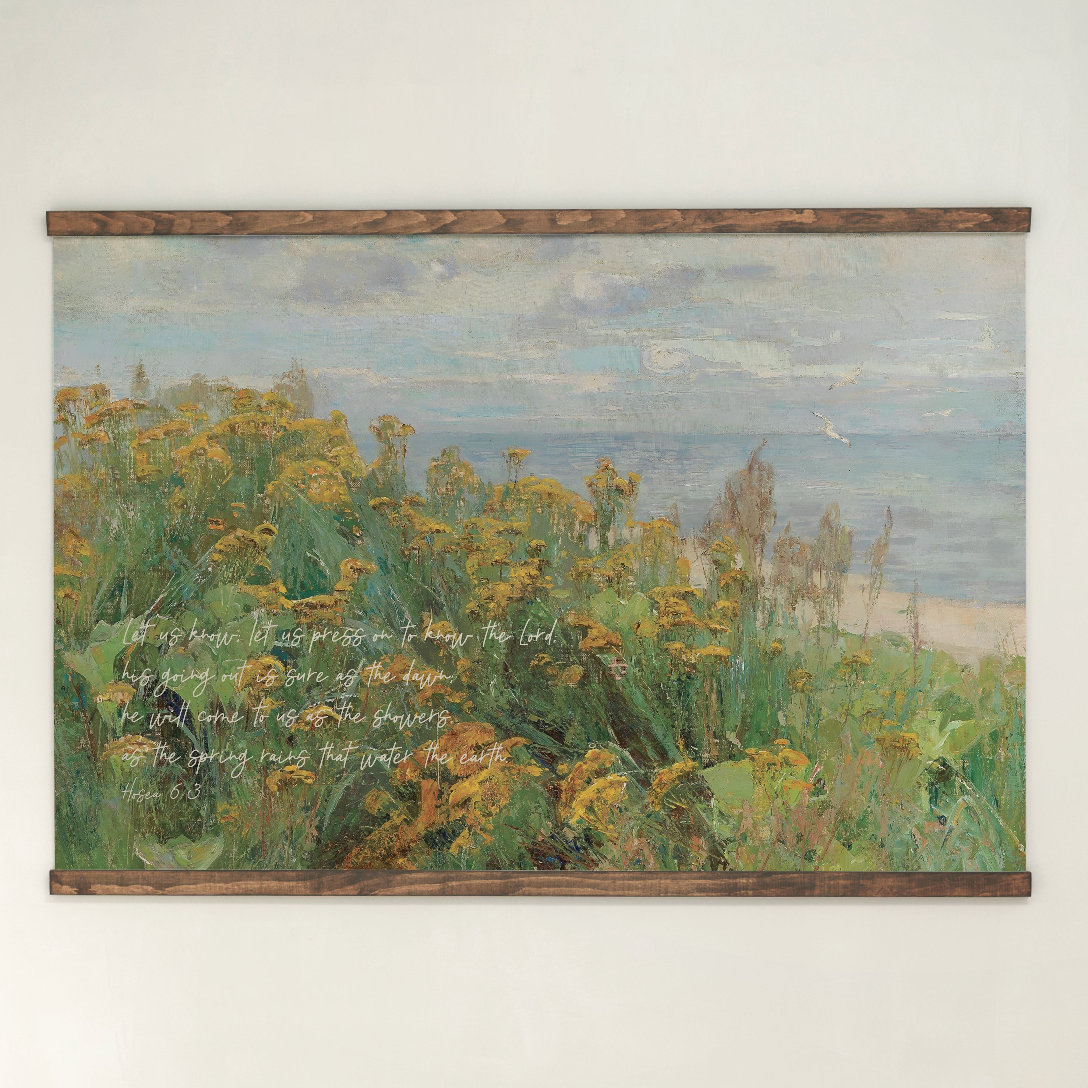 As The Spring Rains That Water The Earth  | Horizontal Tapestry | 693