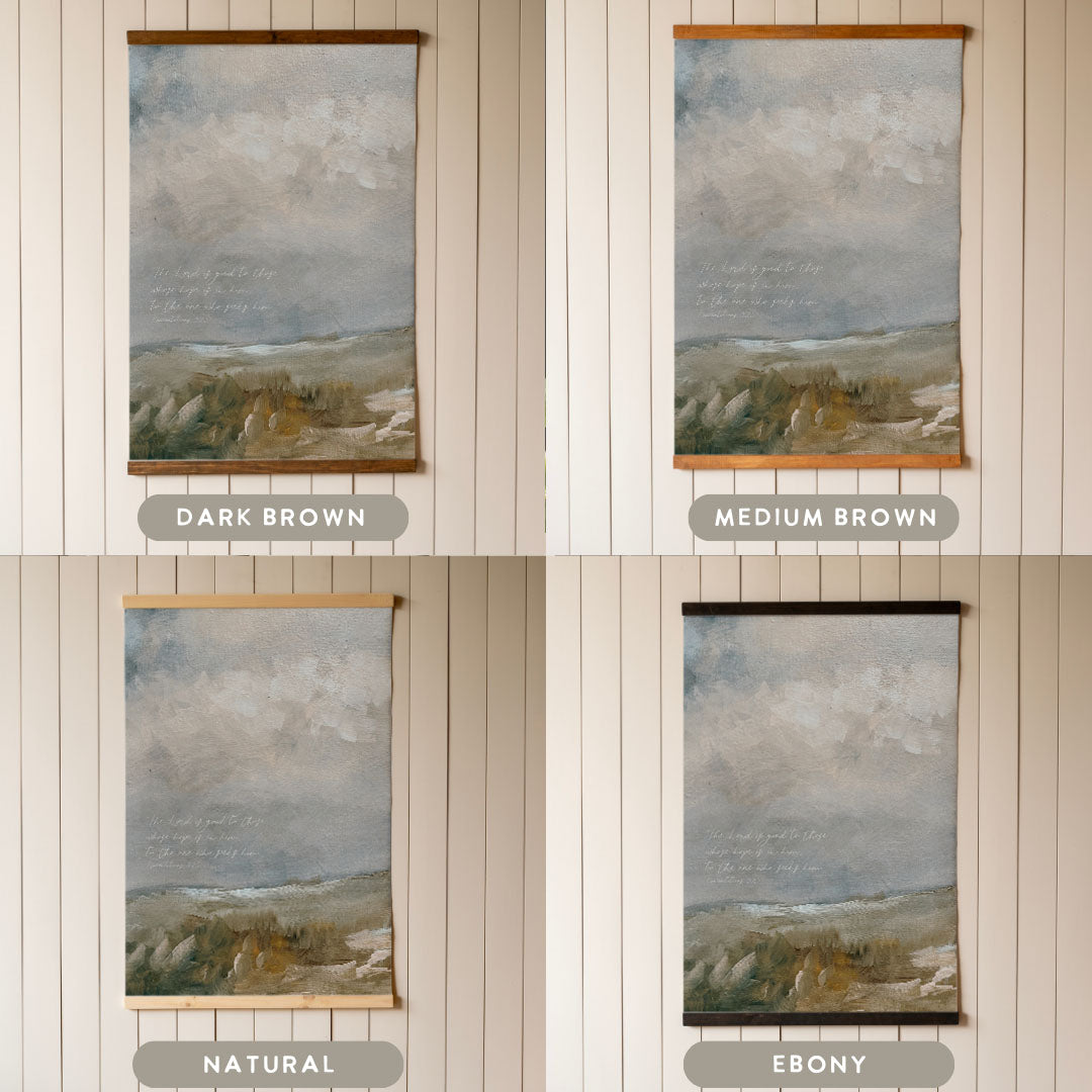 The Lord Is Good To Those Whose Hope Is In Him | Vertical Tapestry | 694