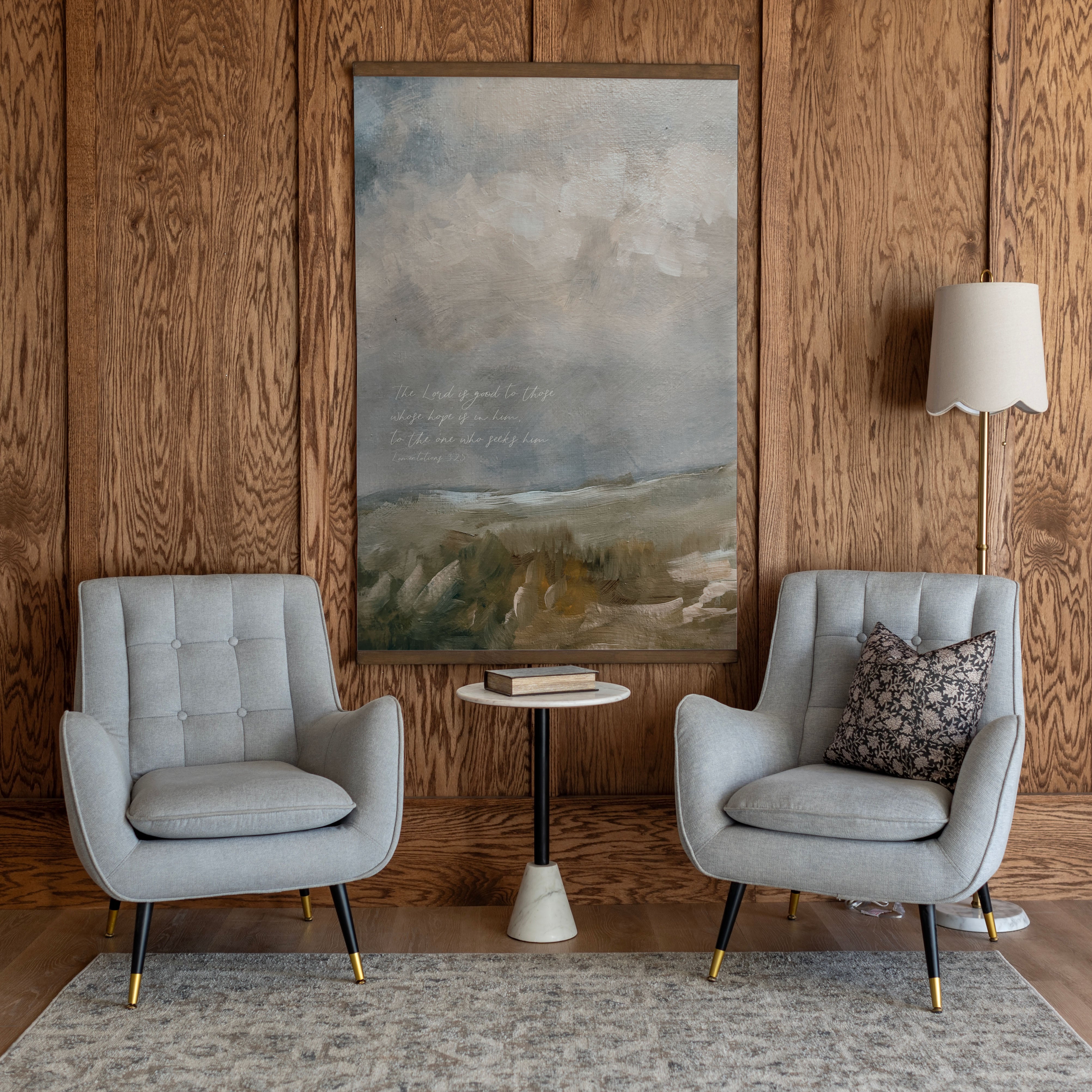 The Lord Is Good To Those Whose Hope Is In Him | Vertical Tapestry | 694