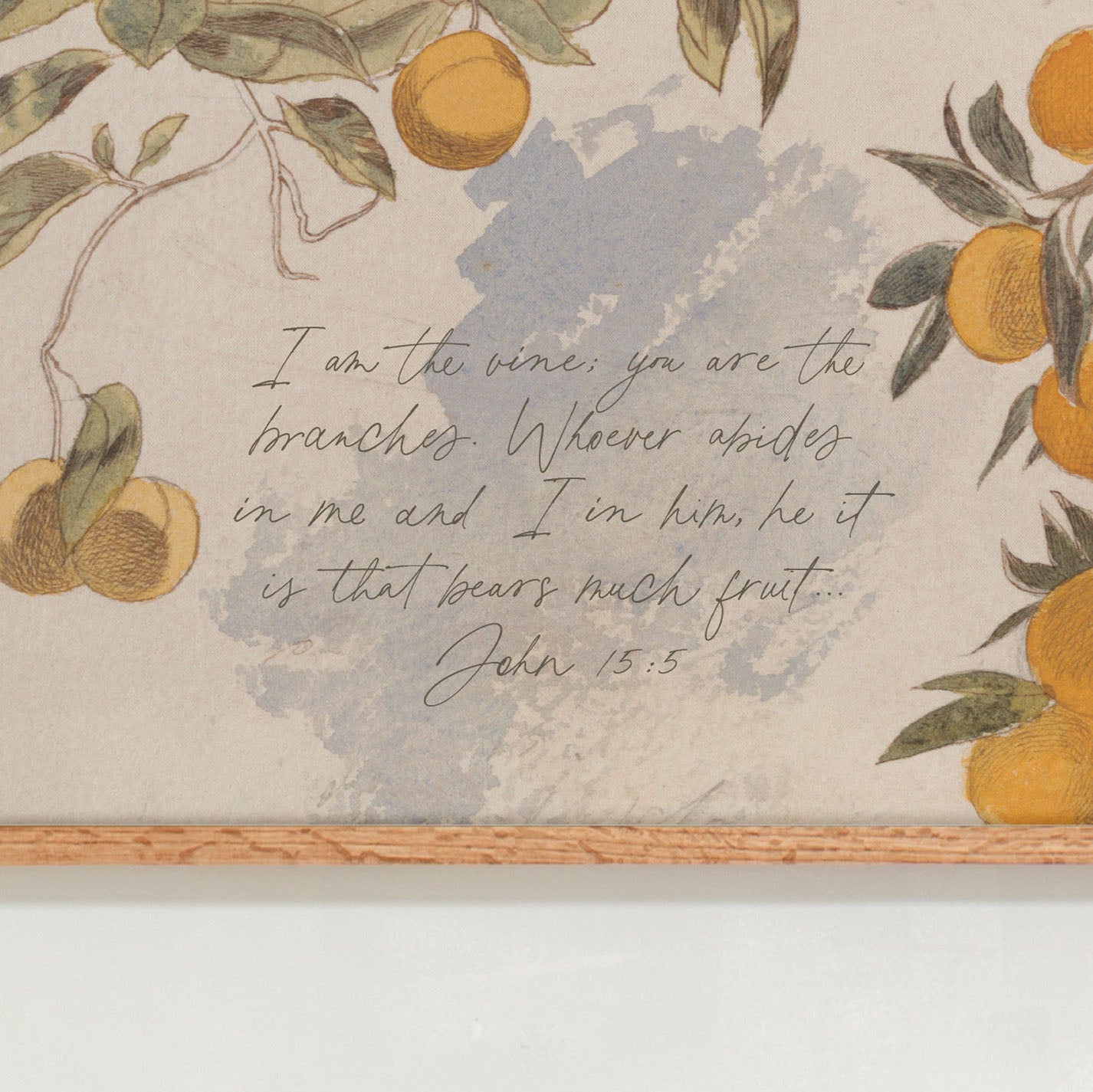 I Am The Vine, You Are The Branches | Horizontal Tapestry | 696