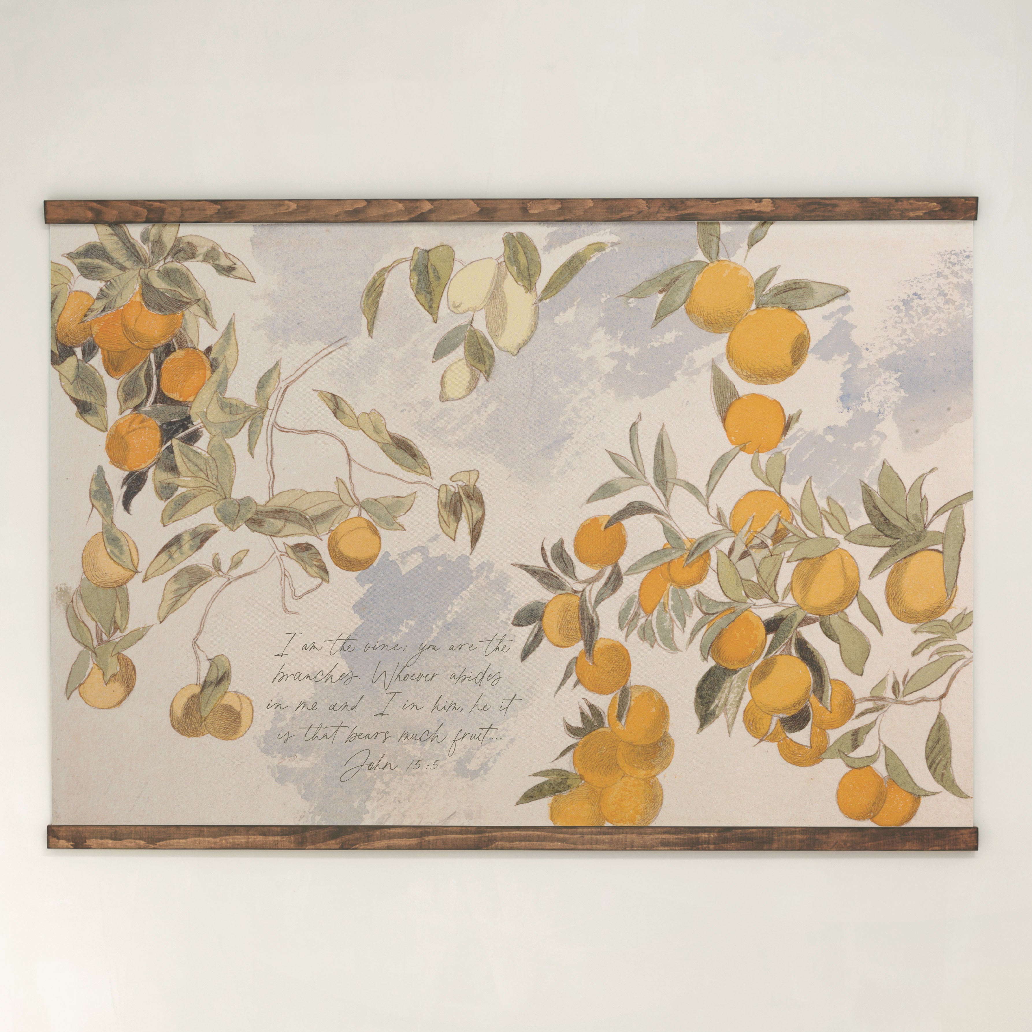 I Am The Vine, You Are The Branches | Horizontal Tapestry | 696