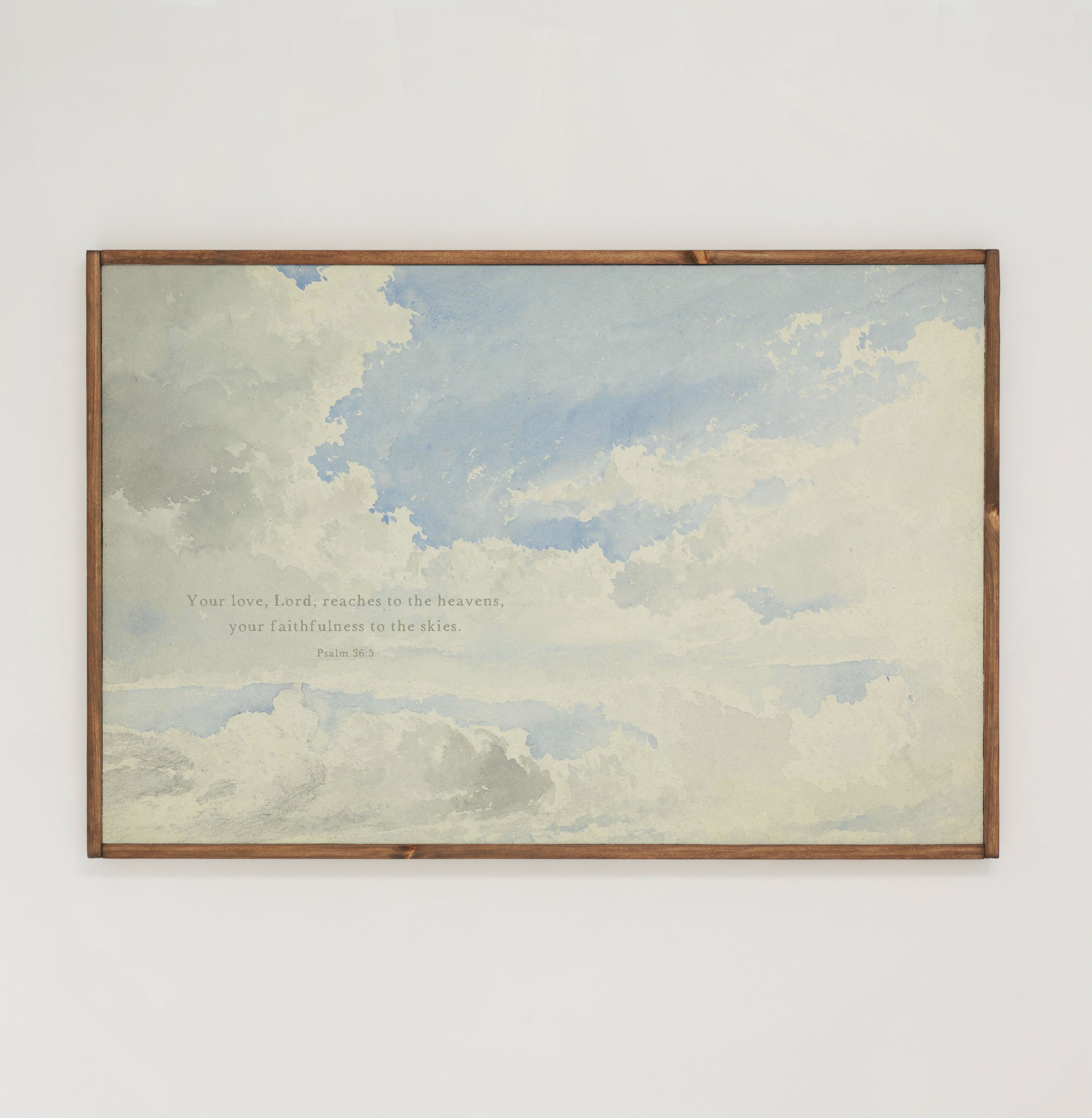 Reaches To The Heavens | Framed Wooden Art - Horizontal | 698