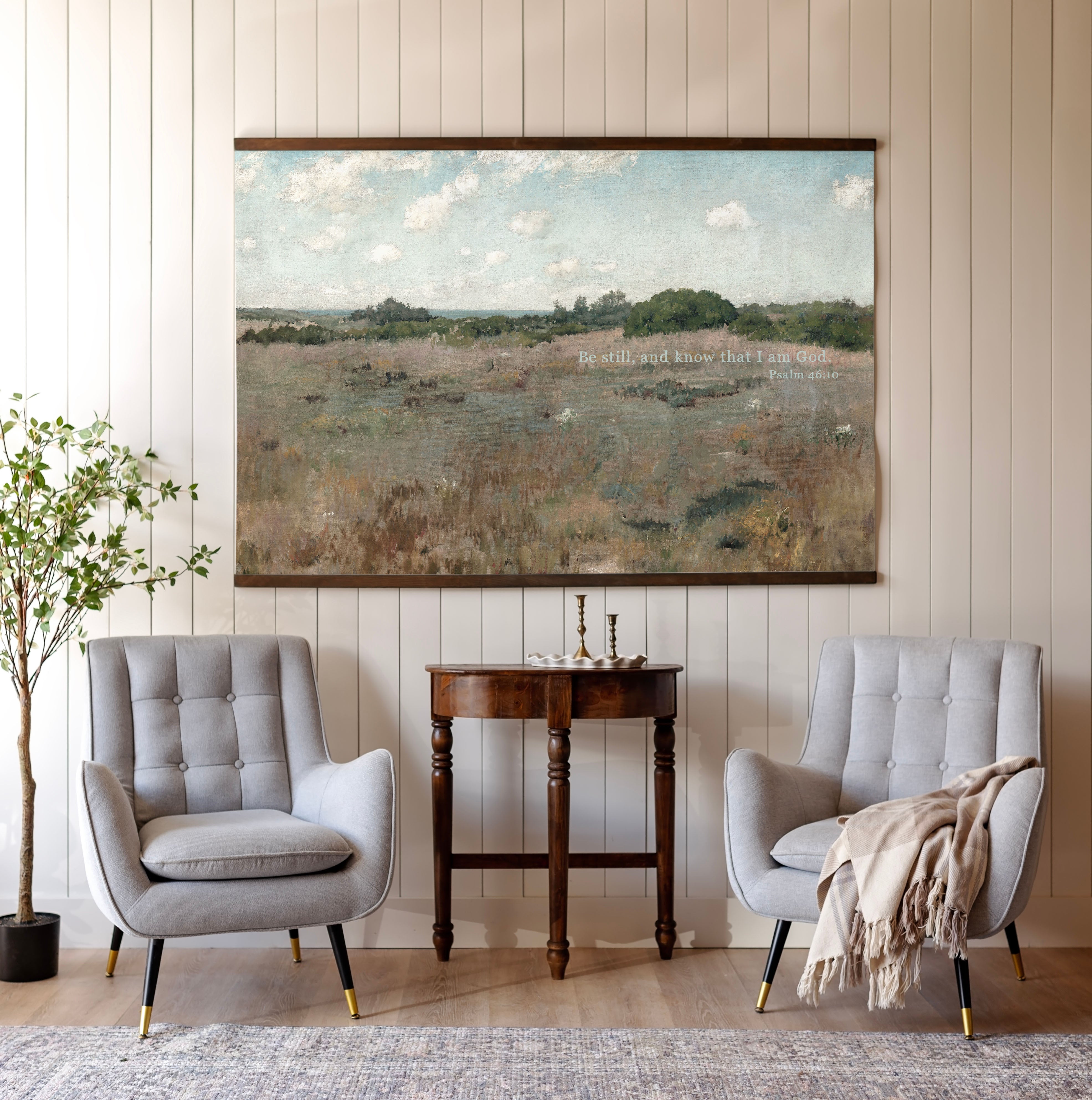 Be Still, And Know That I Am God. | Horizontal Tapestry | 706