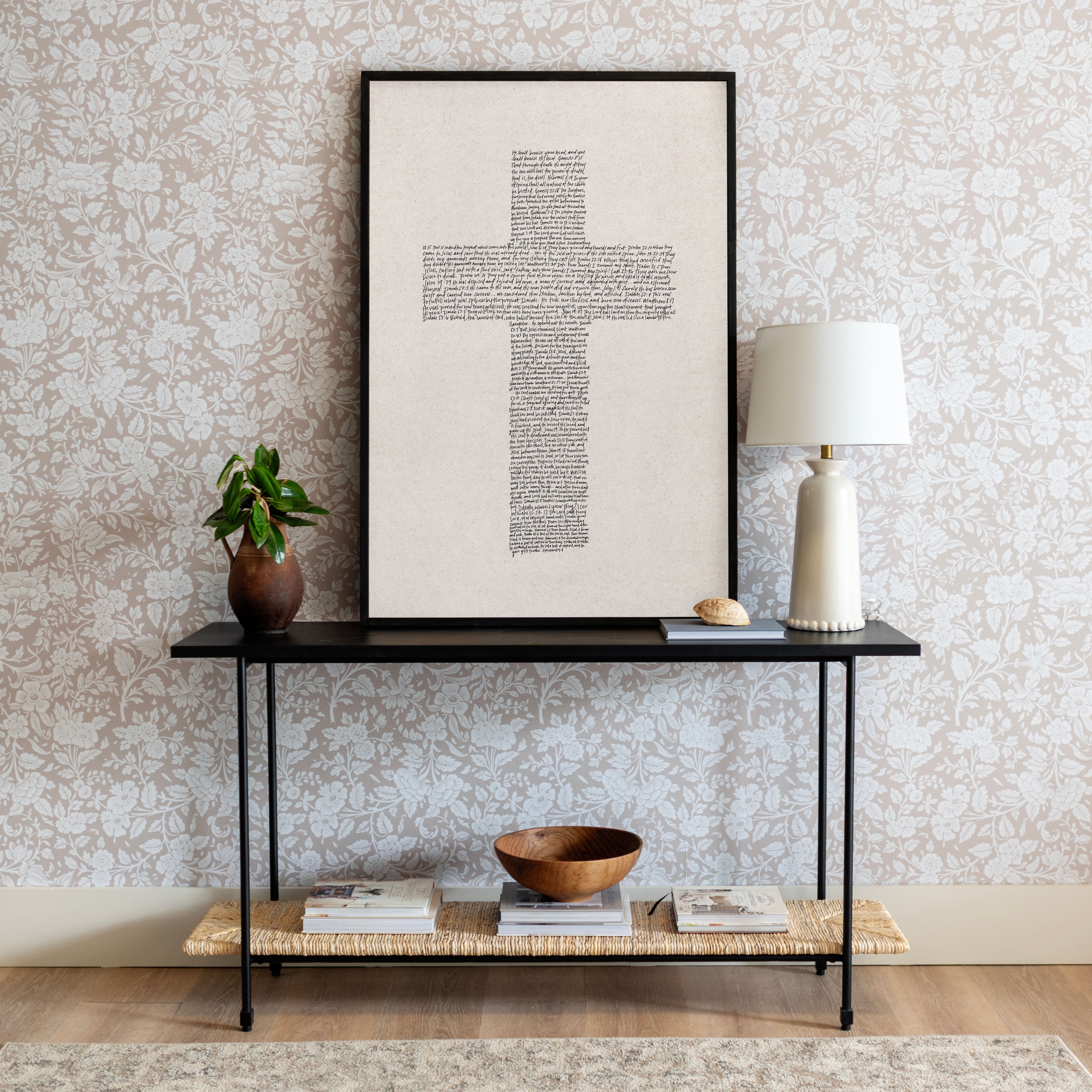 "Fulfilled" Framed Canvas | Vertical | 707