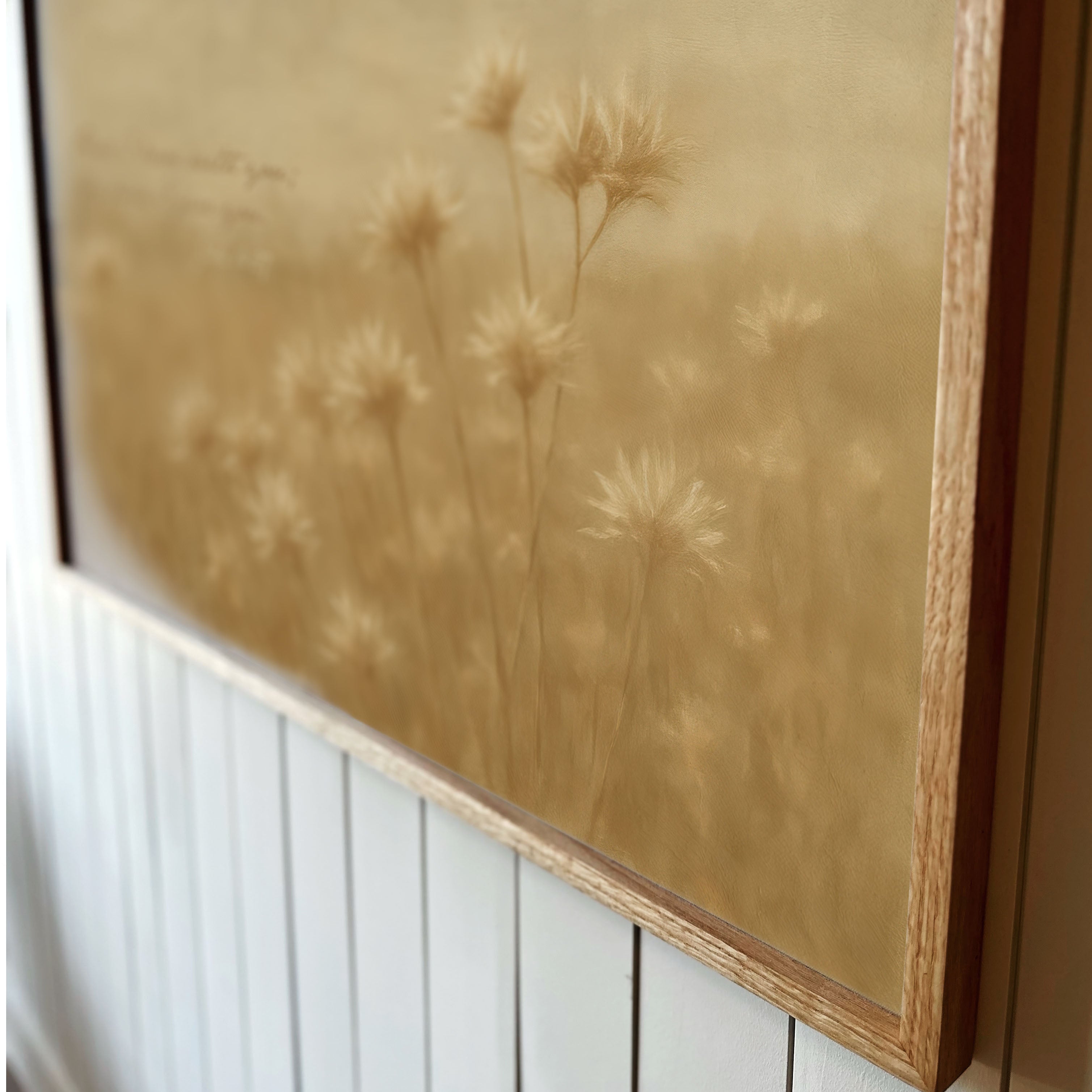"Peace I Leave With You" Framed Canvas | Horizontal | 708
