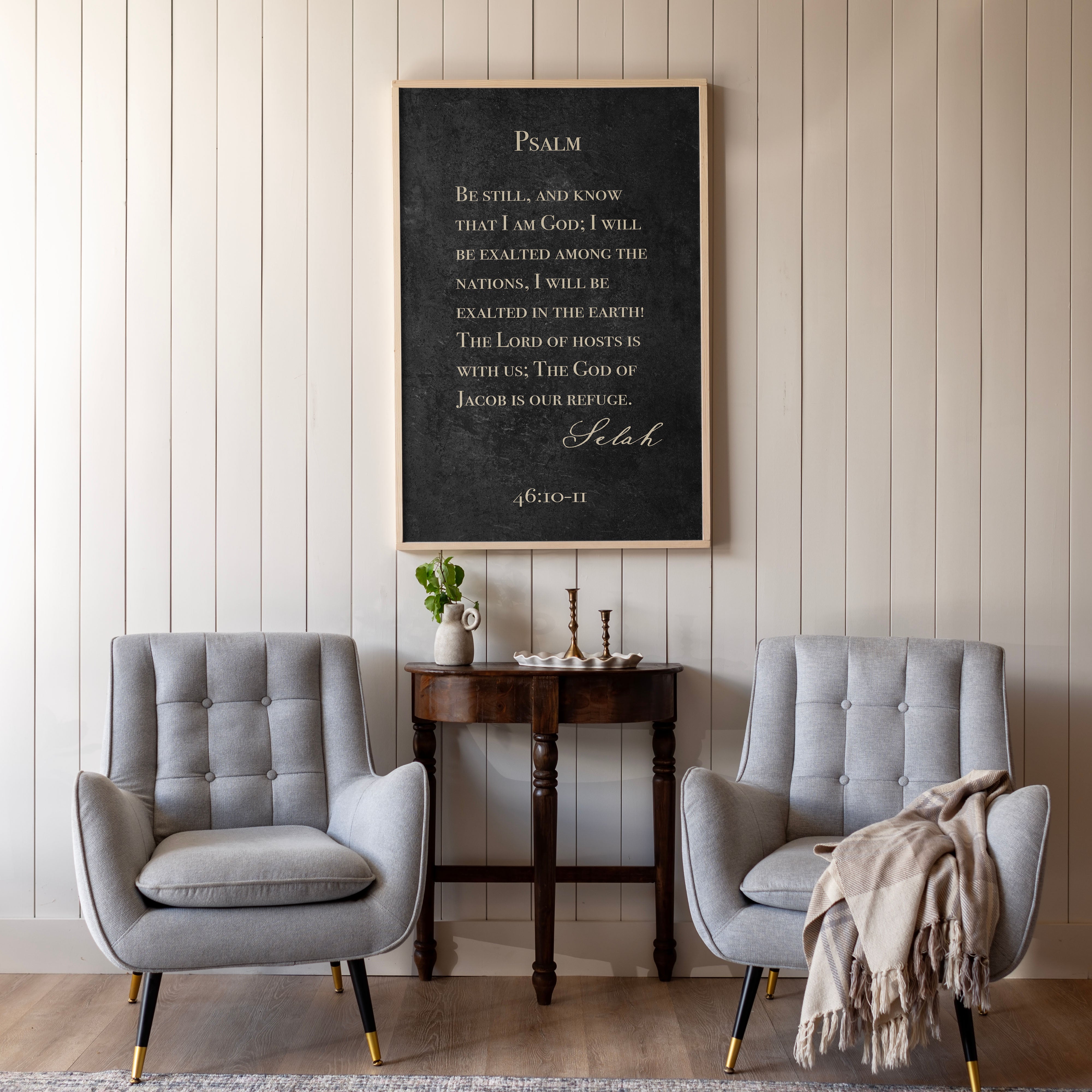 Be Still | Framed Wood Art | 709