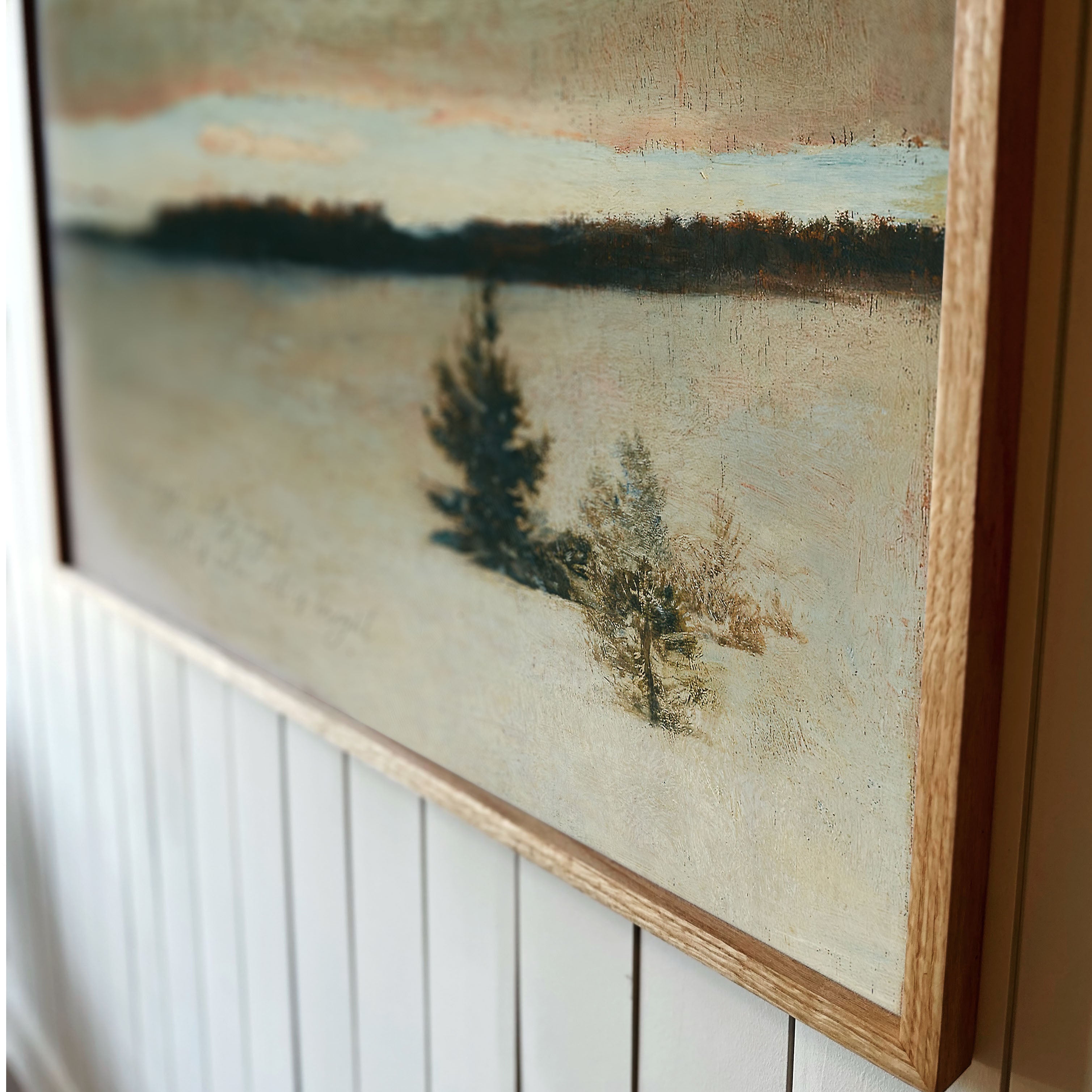 "Silent Night" Framed Canvas | Horizontal | 712