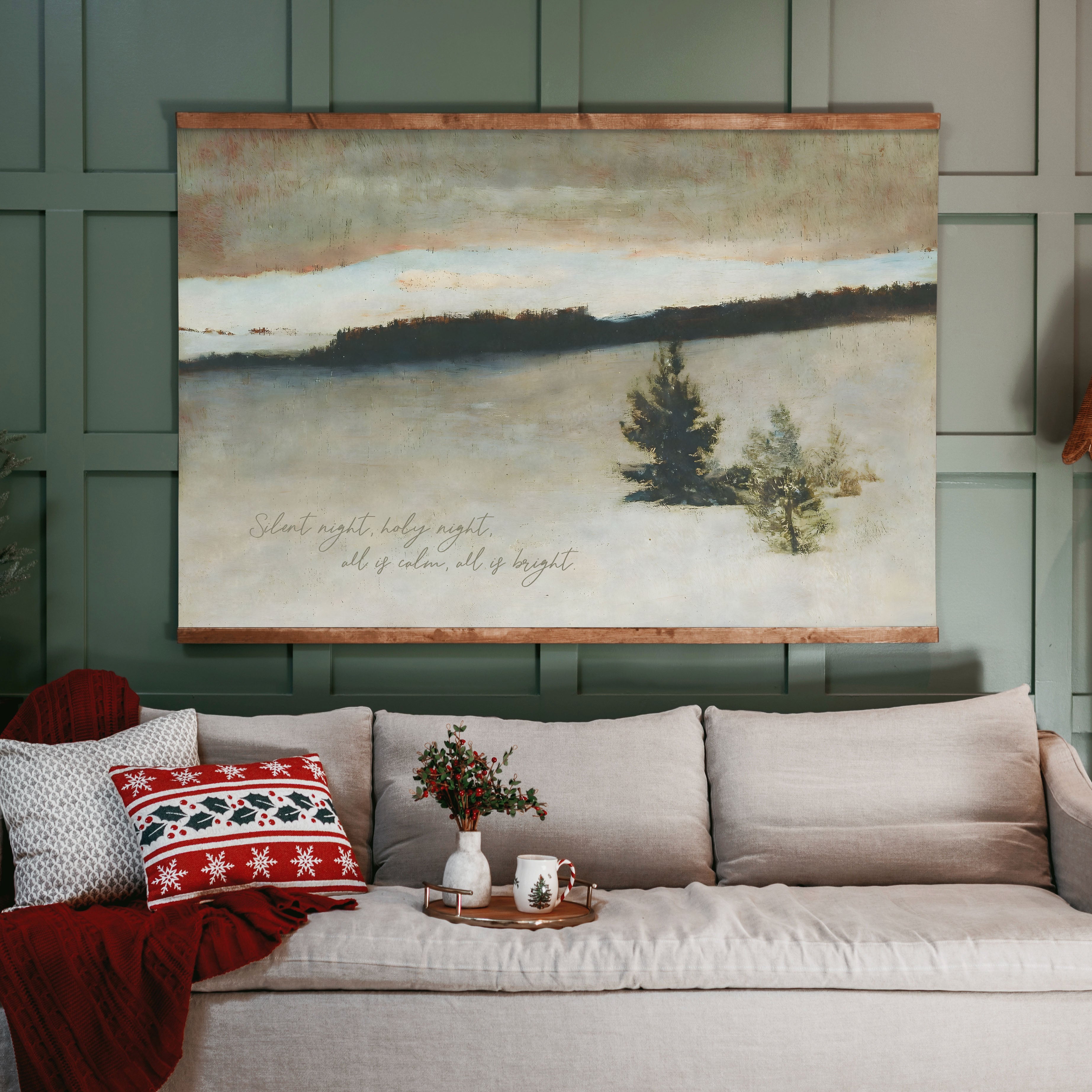 Silent Night | Horizontal Tapestry | 712