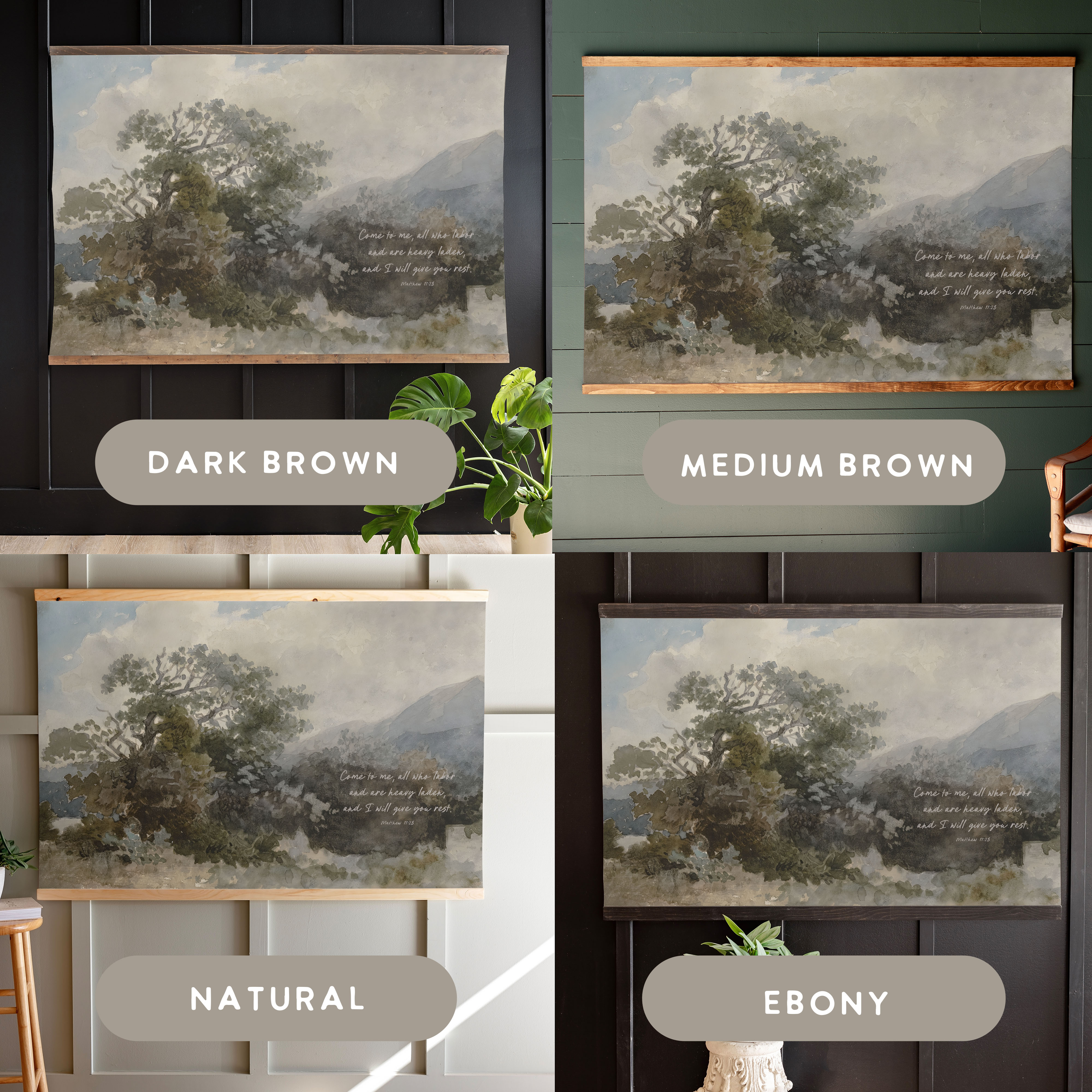 I Will Give You Rest | Horizontal Tapestry | 719