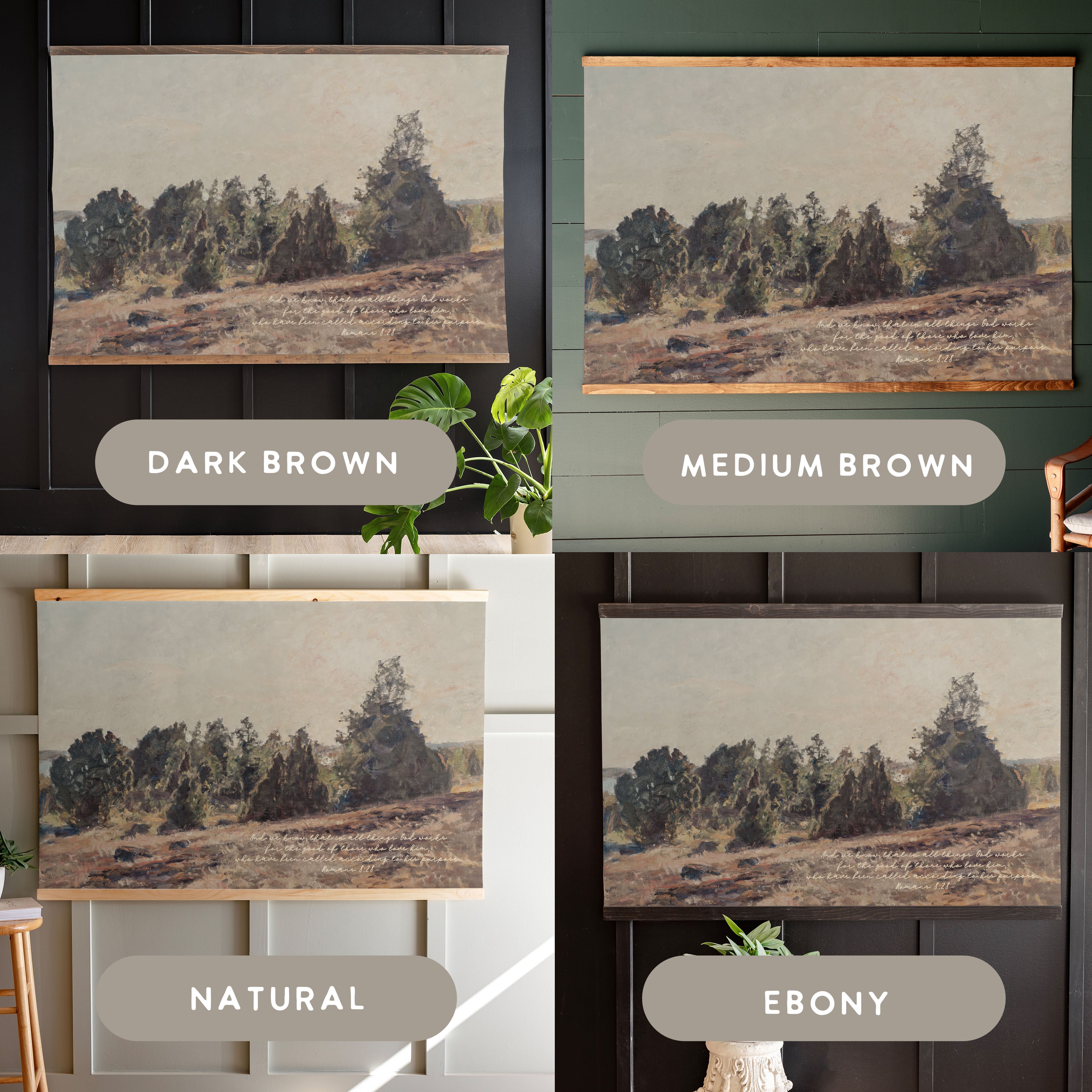 Romans 8:28 | Horizontal Tapestry | 720