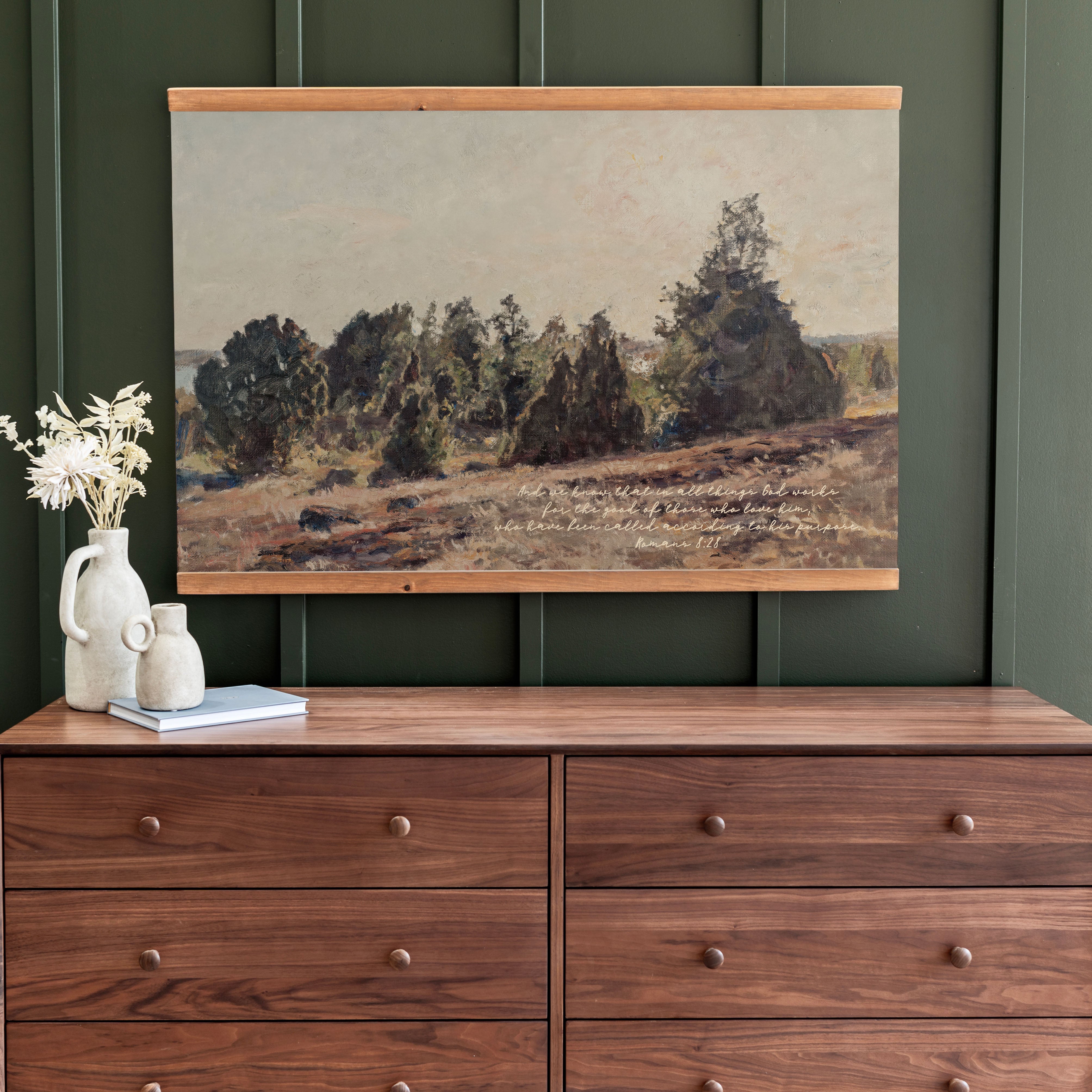 Romans 8:28 | Horizontal Tapestry | 720