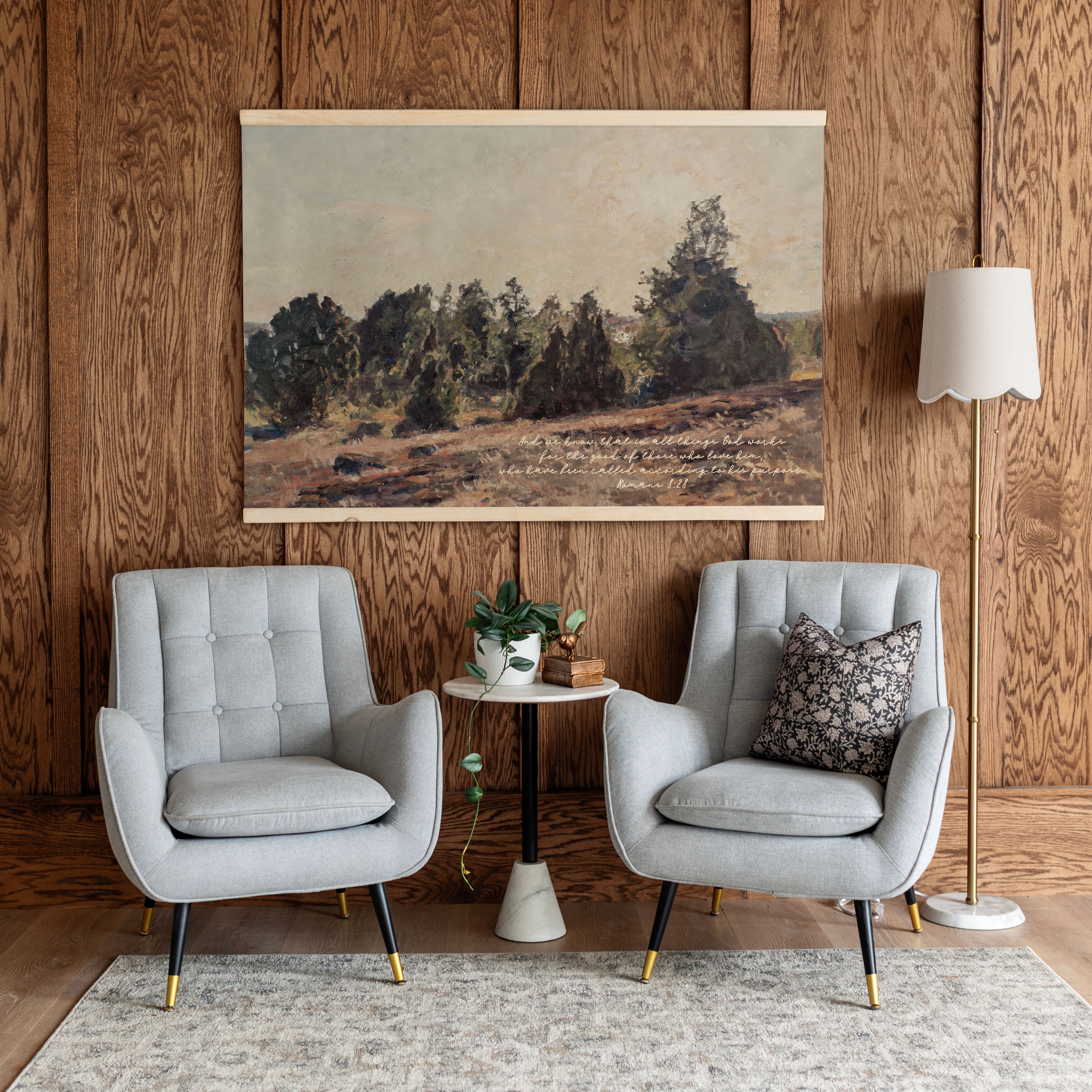 Romans 8:28 | Horizontal Tapestry | 720