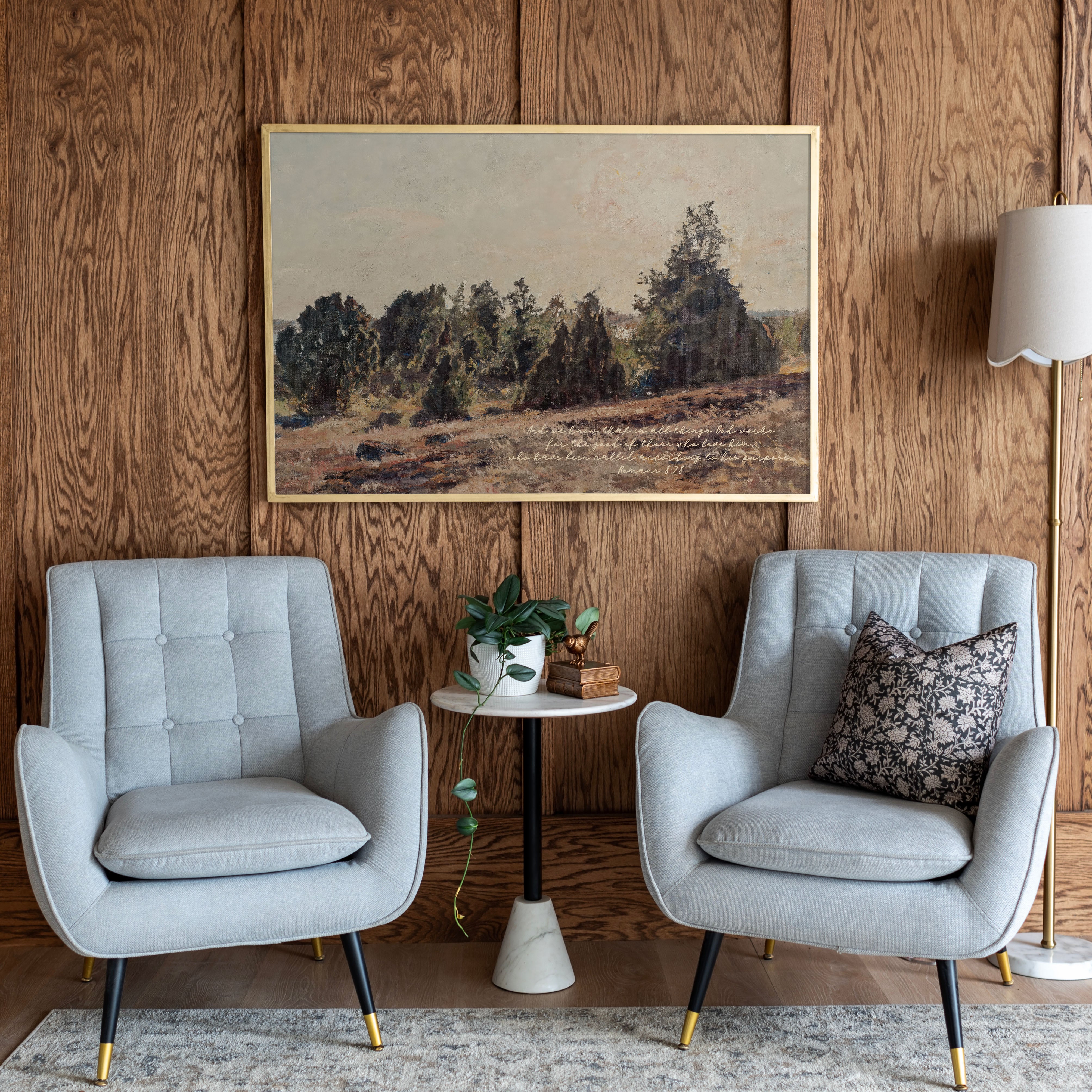 "Romans 2:28" Framed Canvas | Horizontal | 720