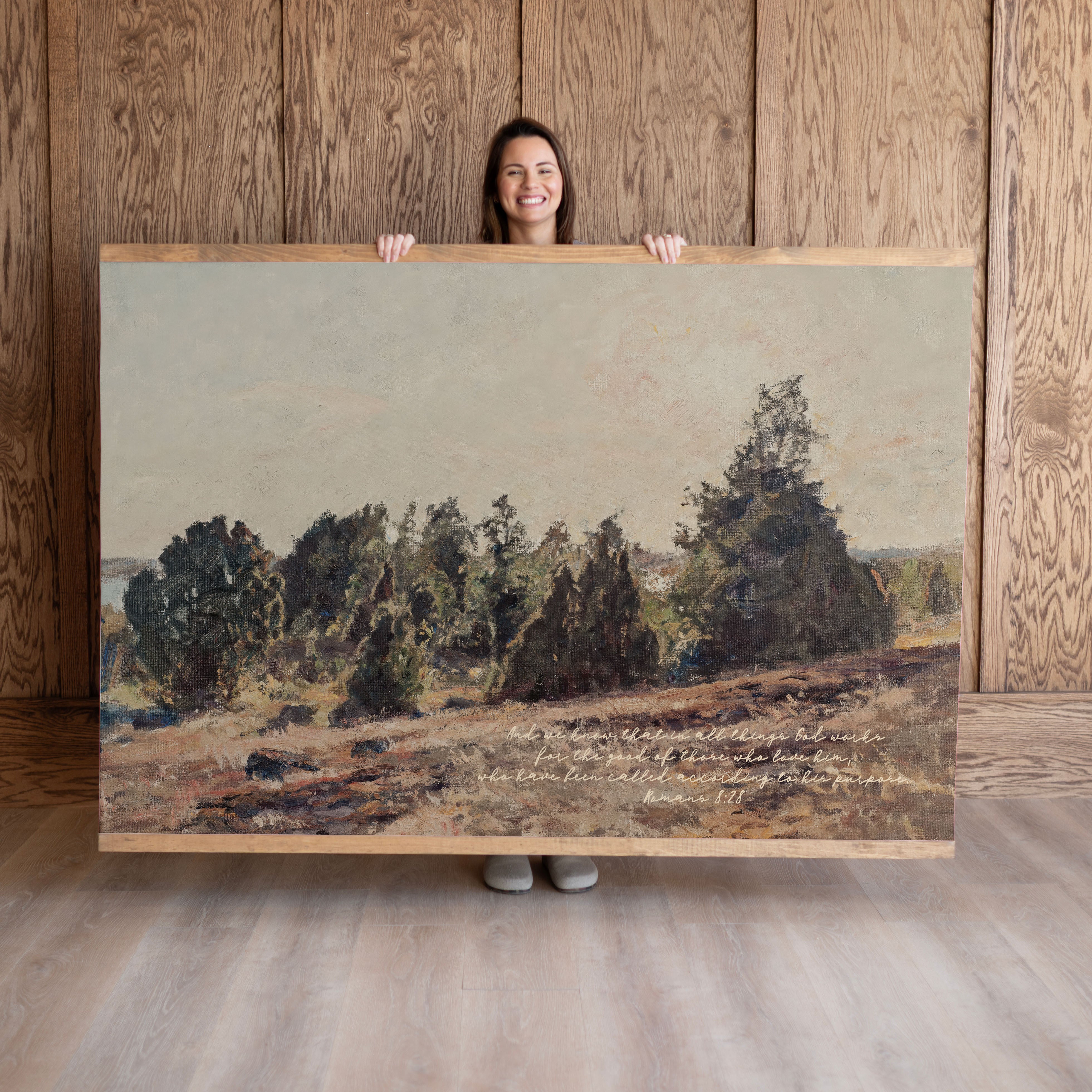 Romans 8:28 | Horizontal Tapestry | 720