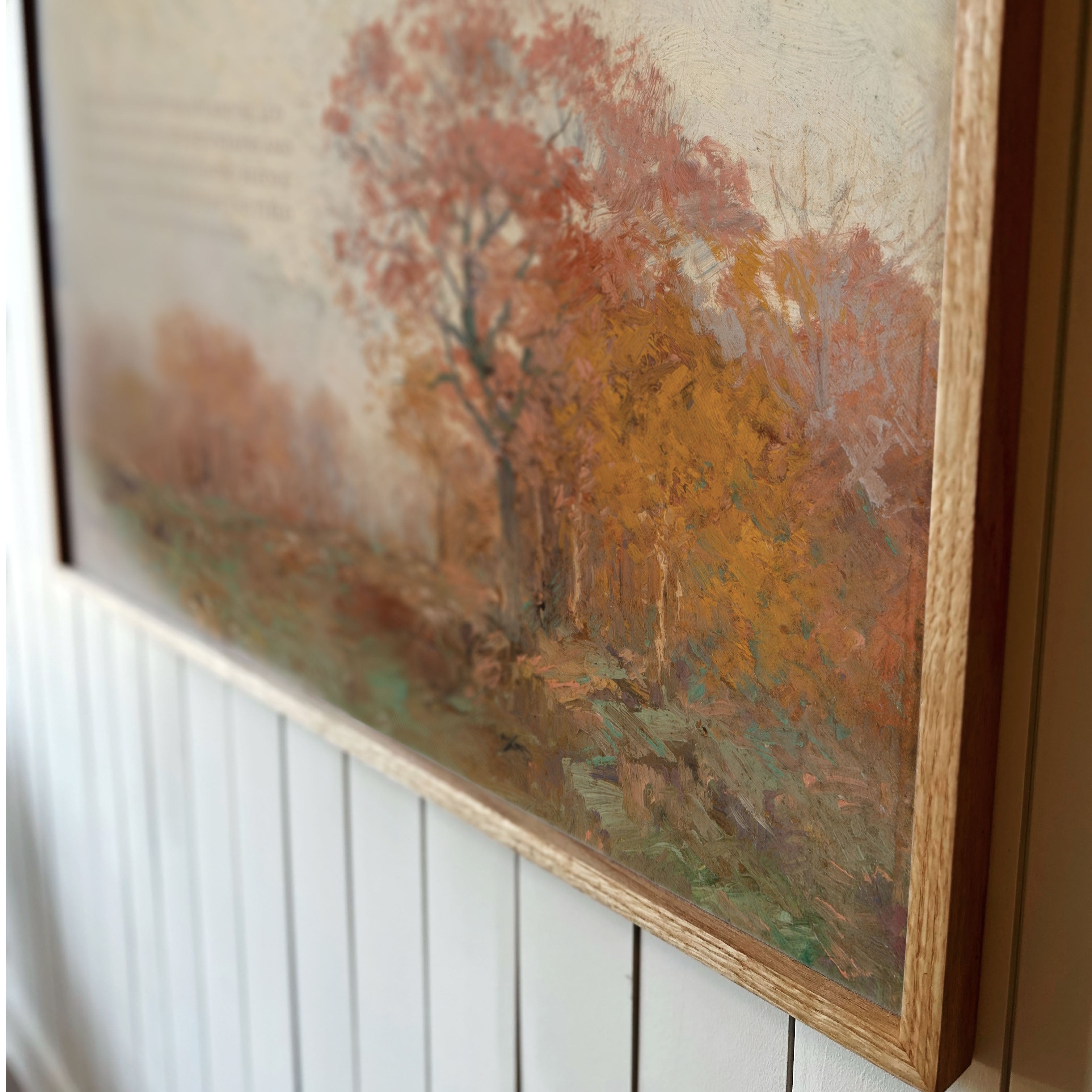 "The Trees Of The Field Will Clap Their Hands" Framed Canvas | Horizontal | 722