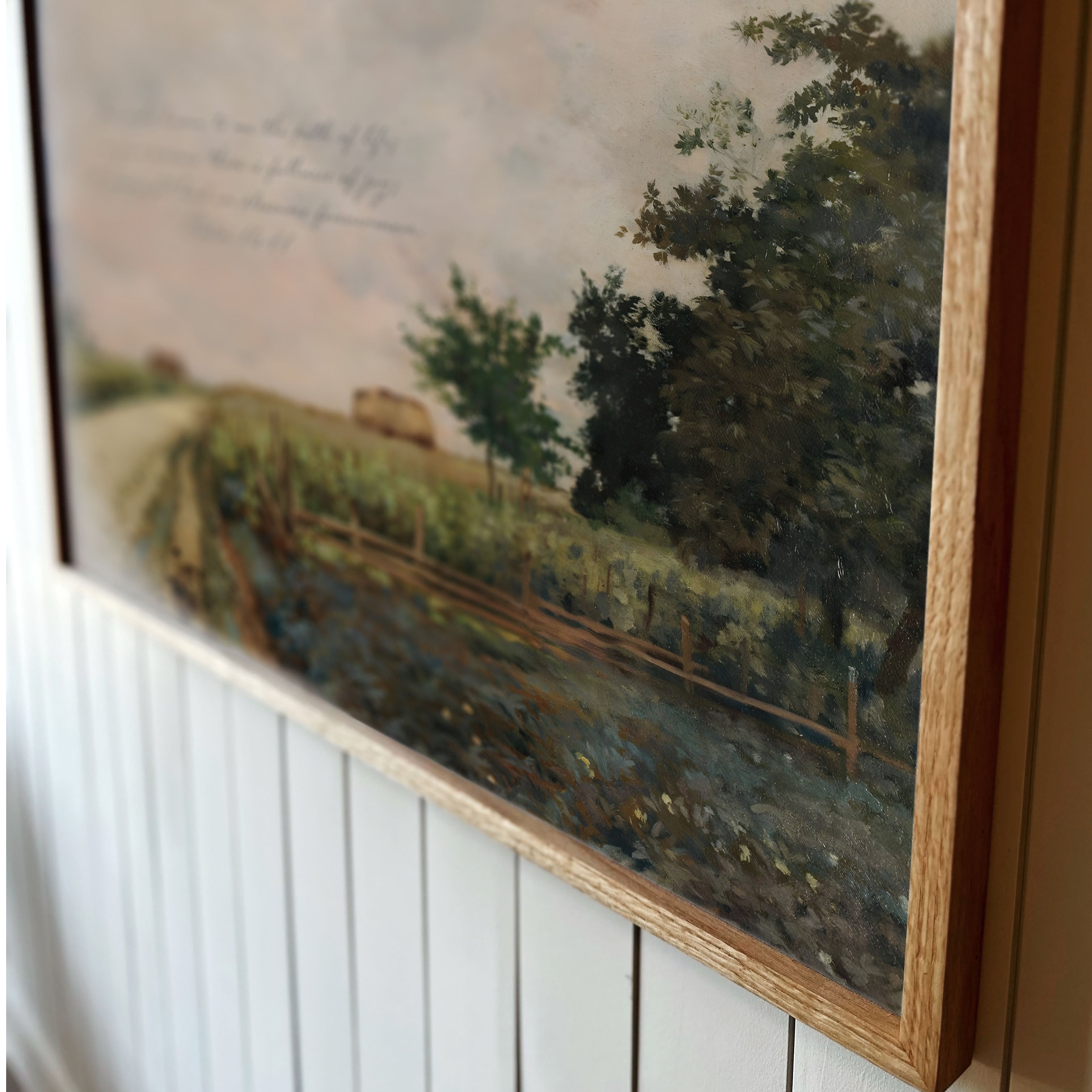 "Fullness Of Joy" Framed Canvas | Horizontal | 723