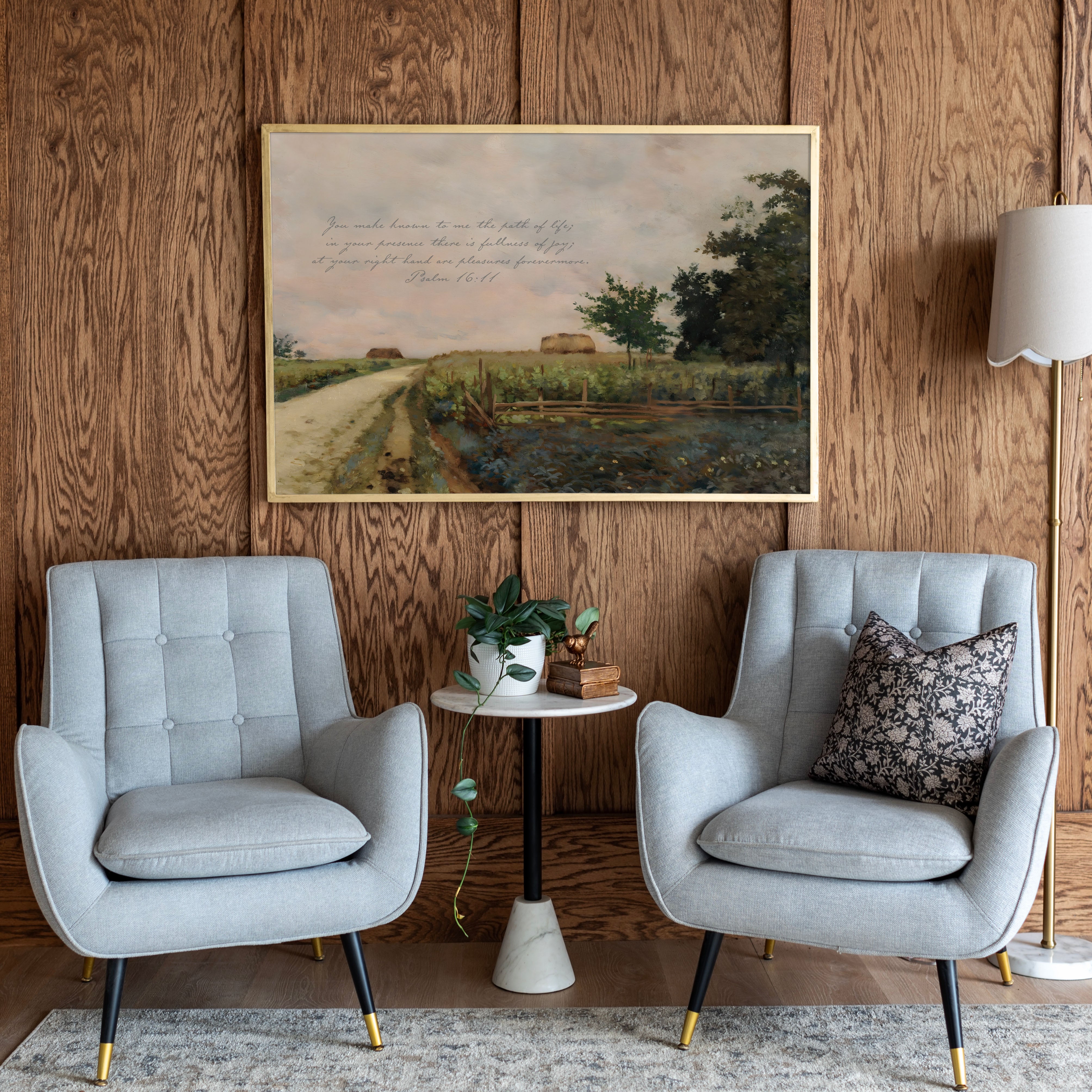 "Fullness Of Joy" Framed Canvas | Horizontal | 723