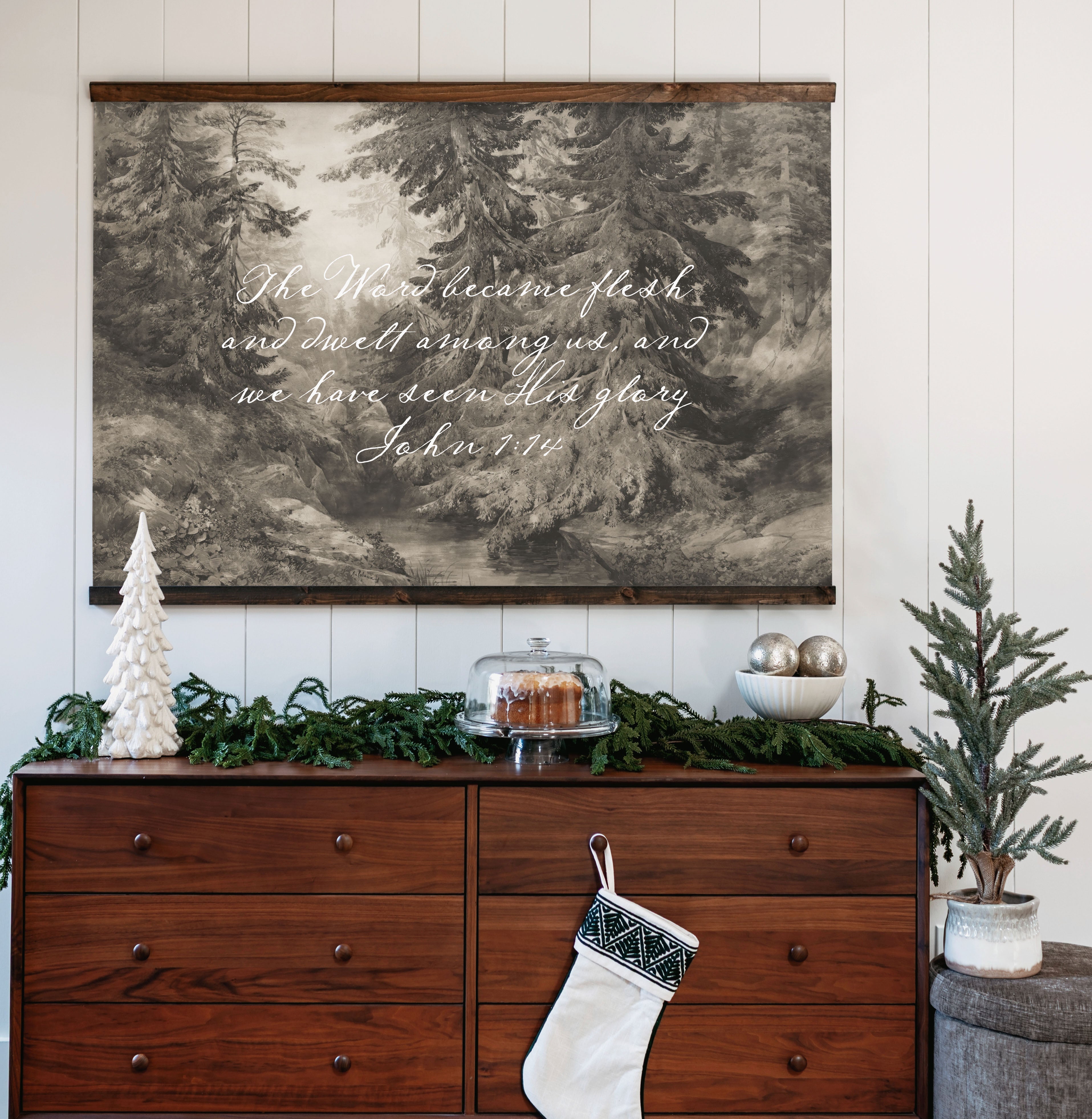 We Have Seen His Glory | Horizontal Tapestry | 725