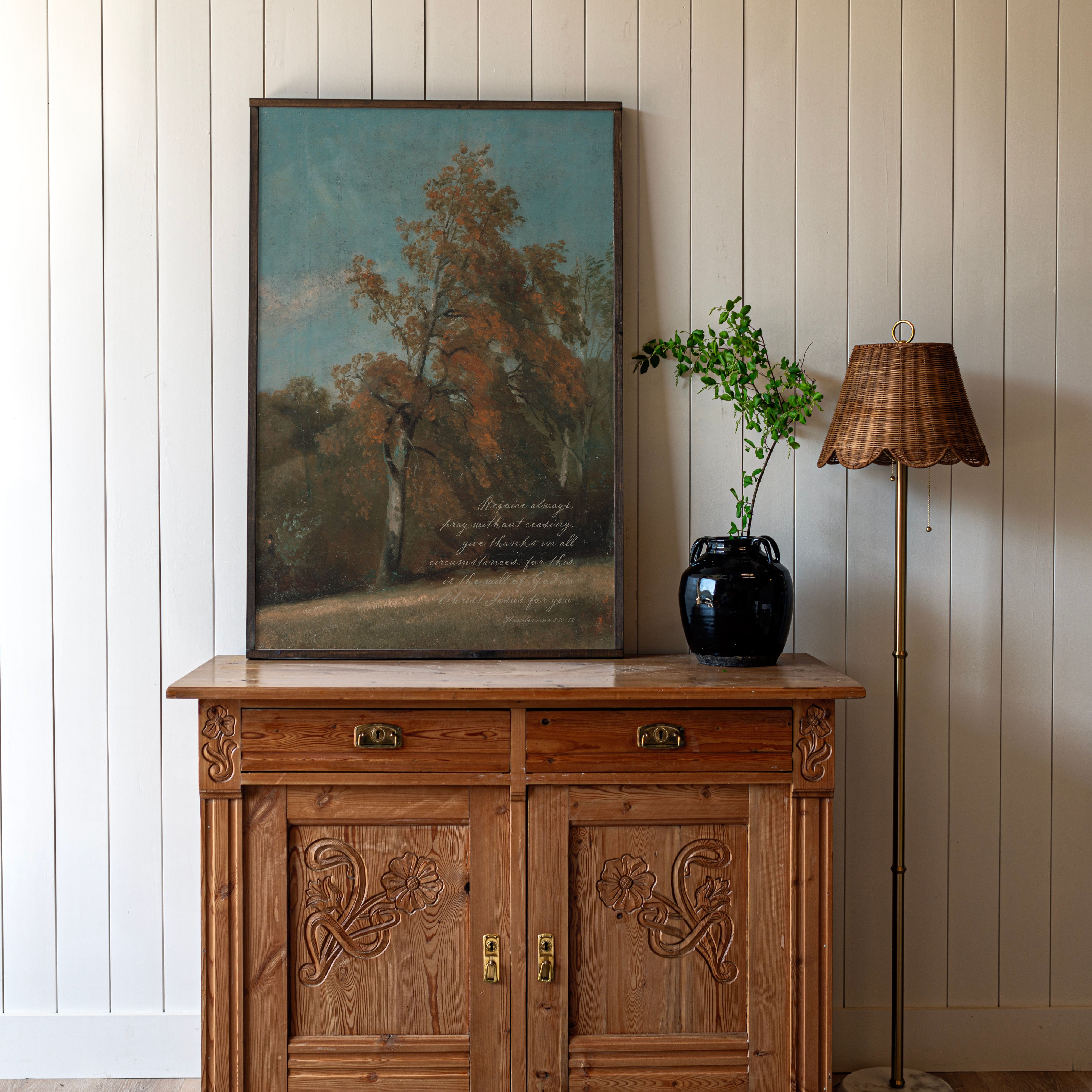 Rejoice Always | Framed Wooden Art | 727