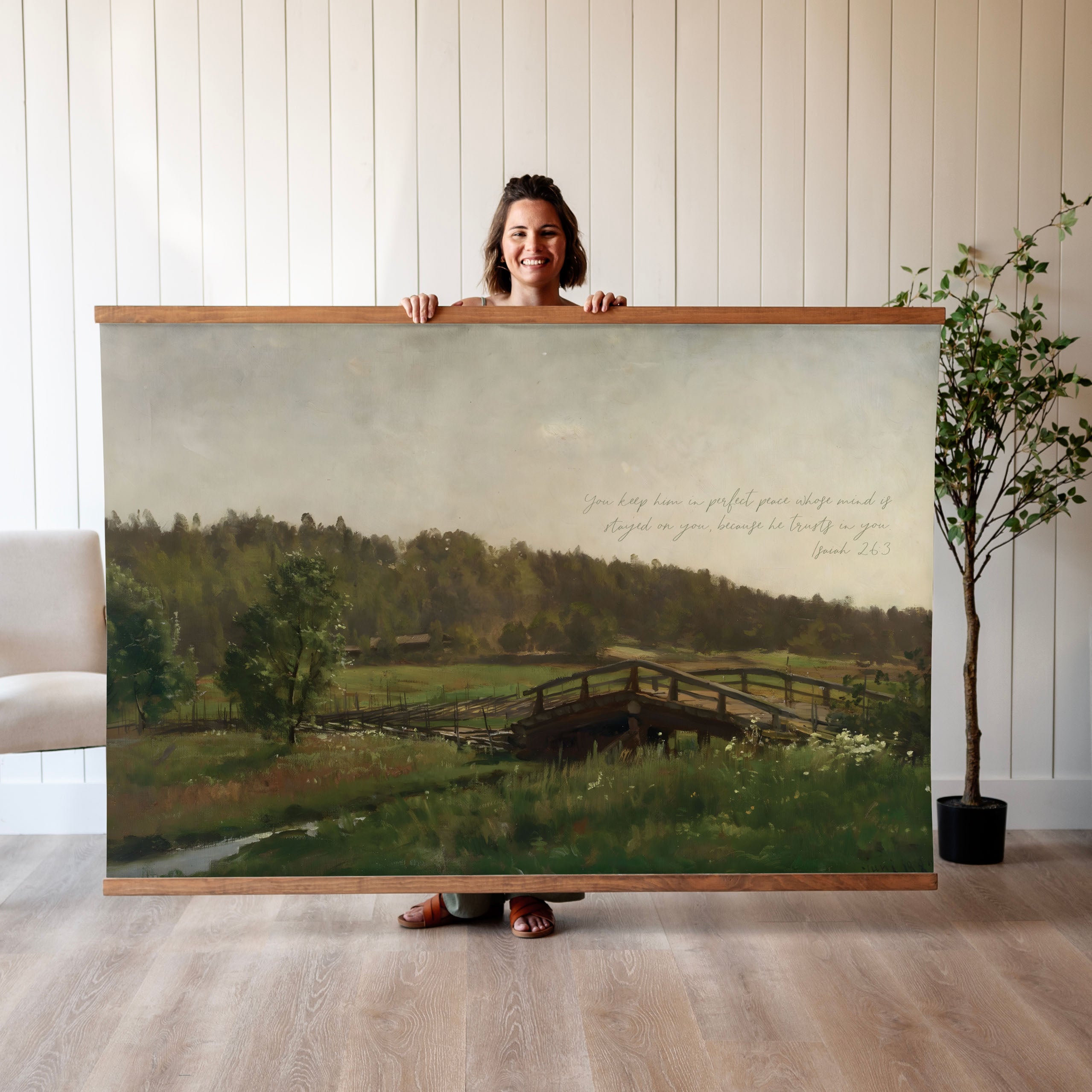 Perfect Peace | Horizontal Tapestry | 728