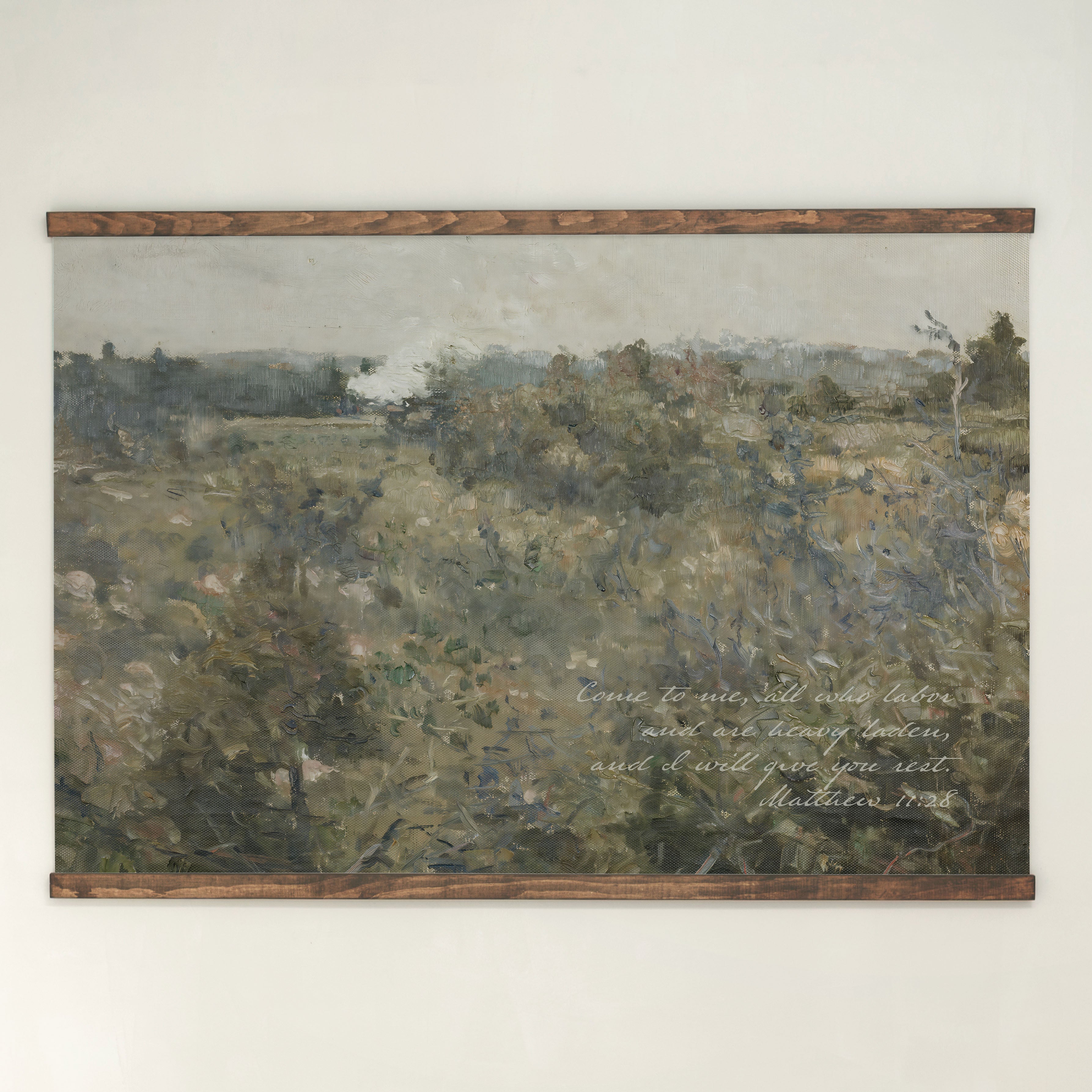 Matthew 11:28 | Horizontal Tapestry | 742