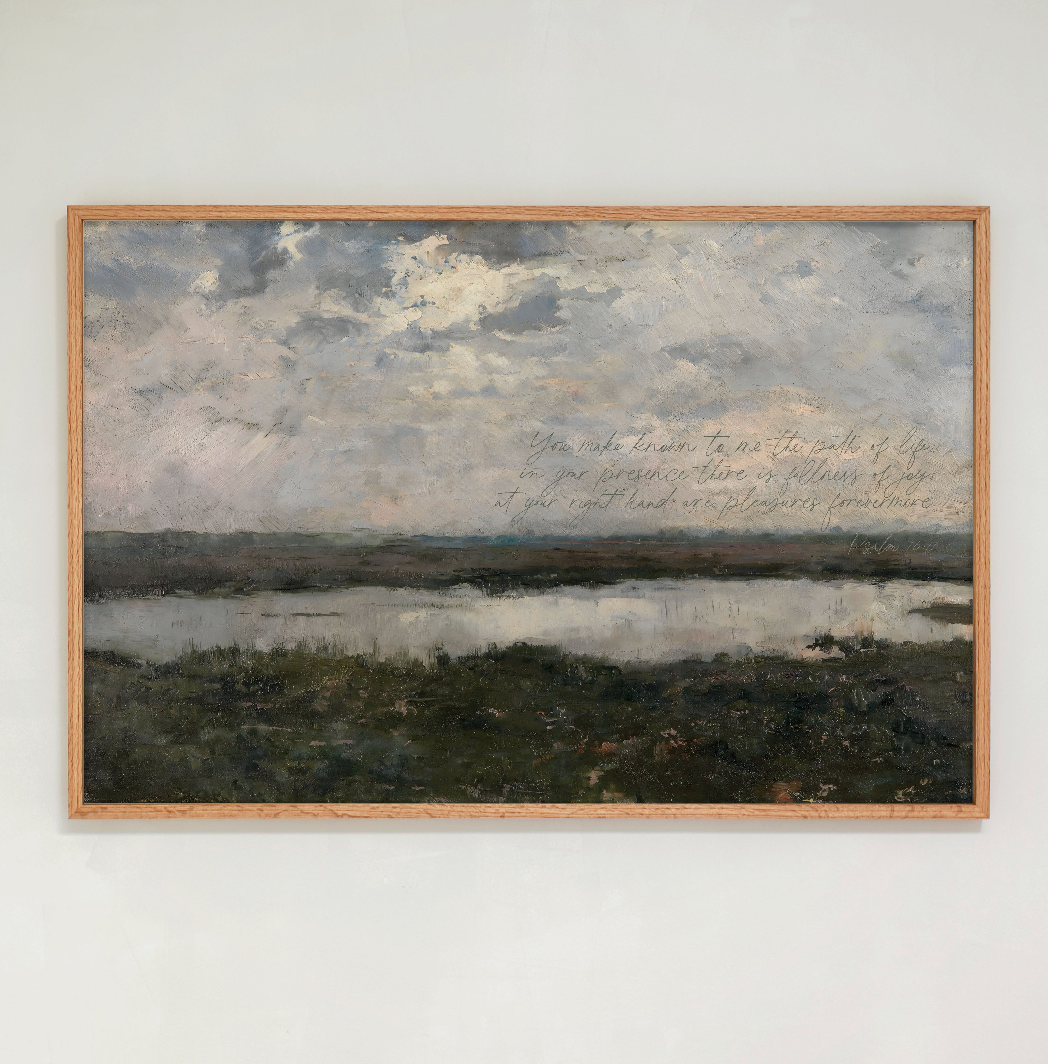 "The Path Of Life" Framed Canvas | Horizontal | 744