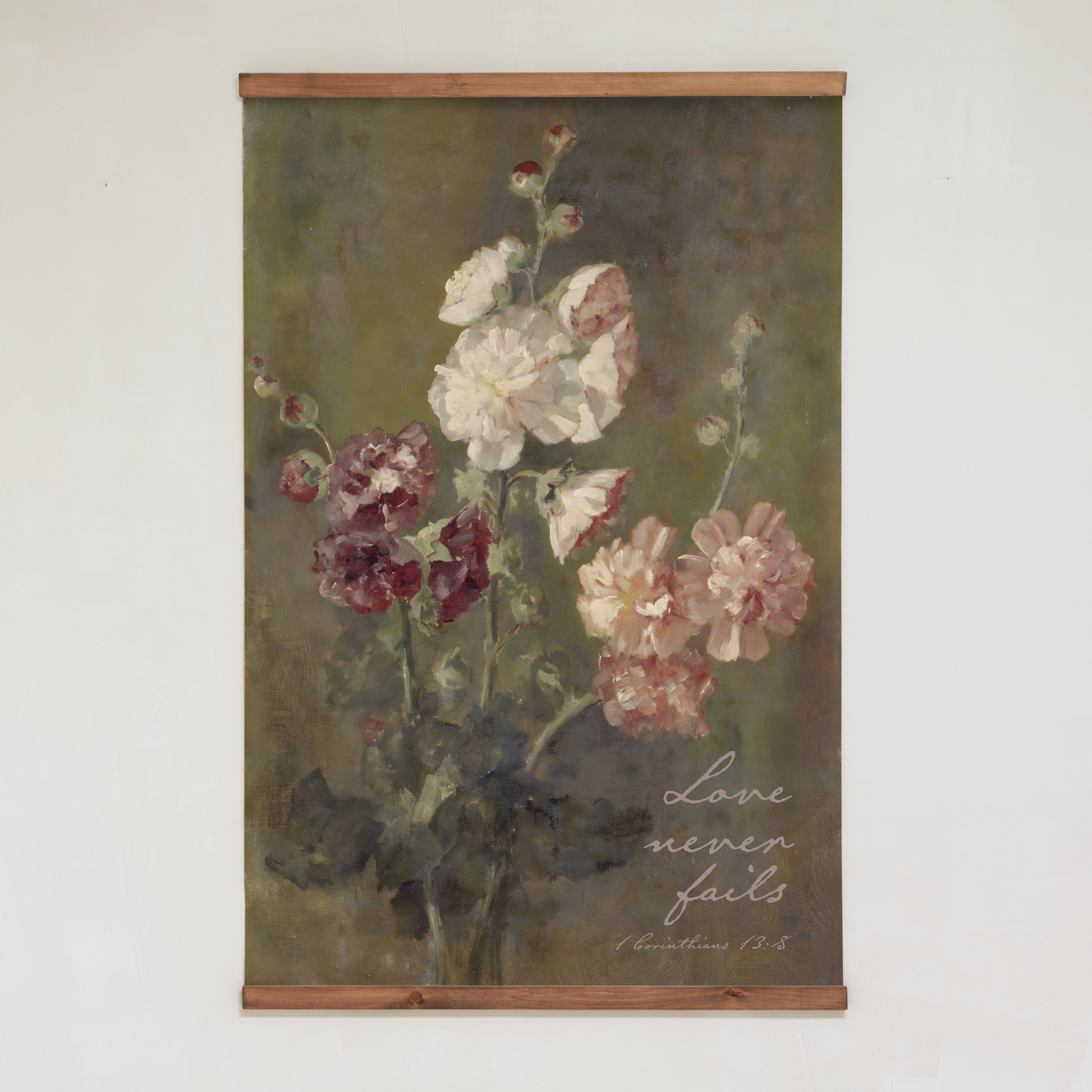 Love Never Fails | Vertical Tapestry | 746