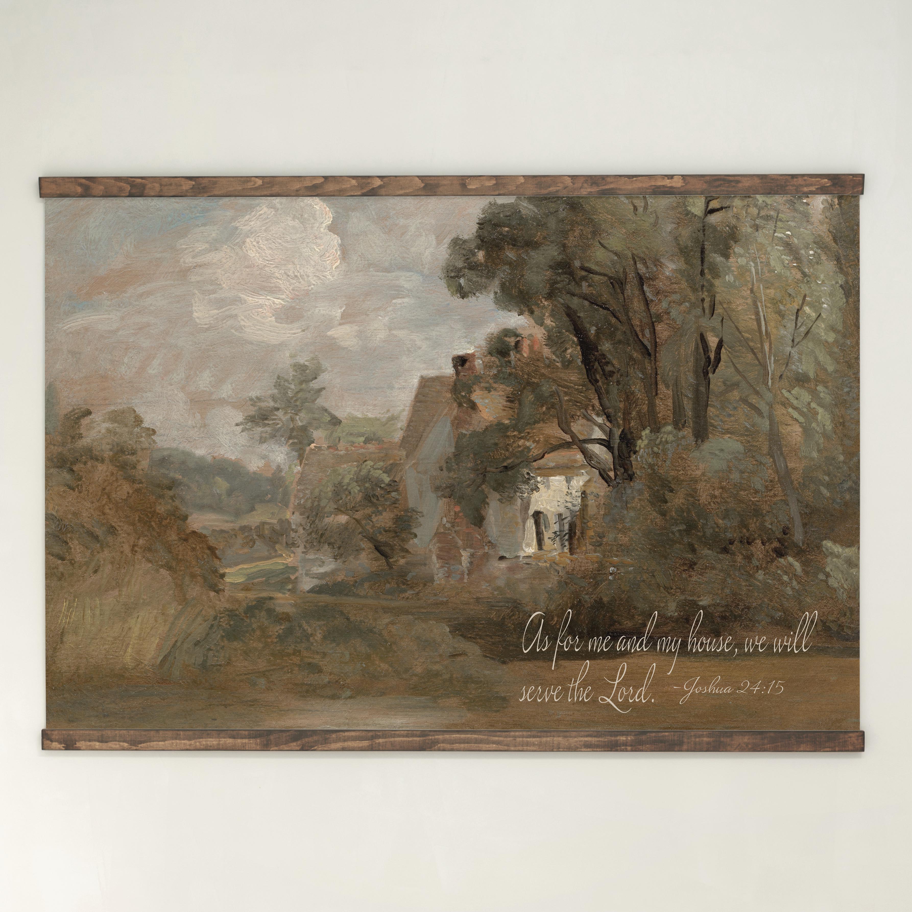 As for Me and My house | Horizontal Tapestry | 829