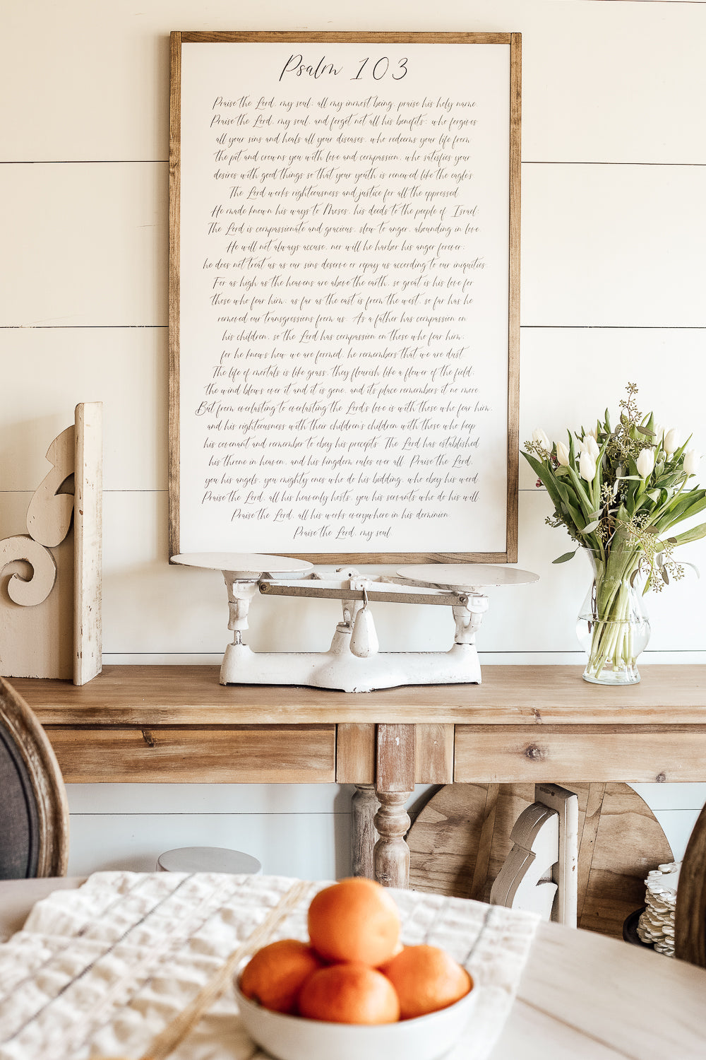 Psalm 103 | Framed Wooden Art | 130