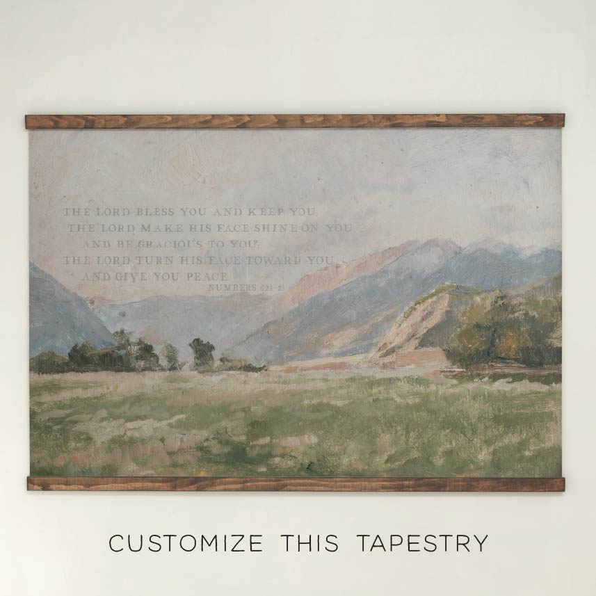 Custom Canvas Tapestry