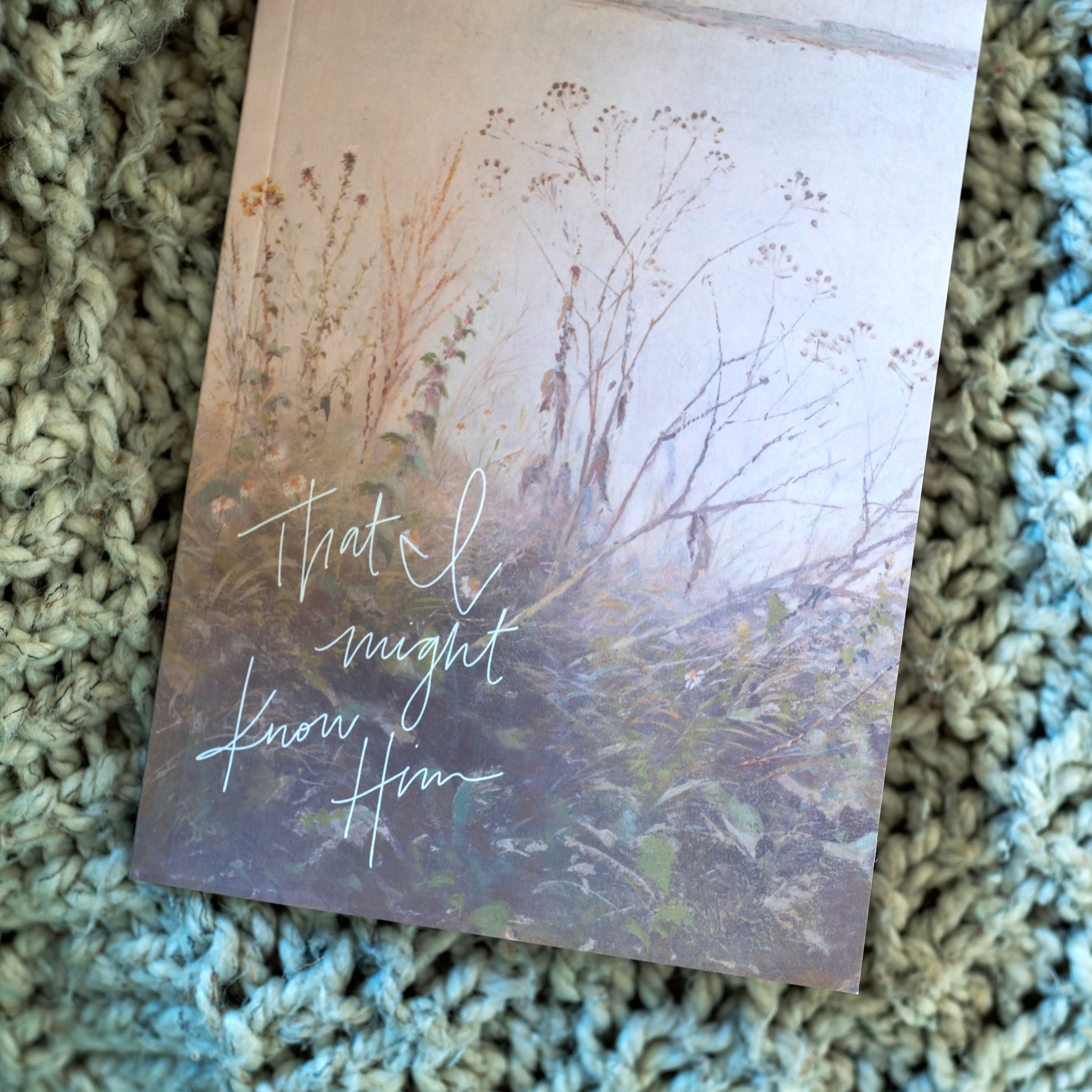 That I mIght Know Him | Journal