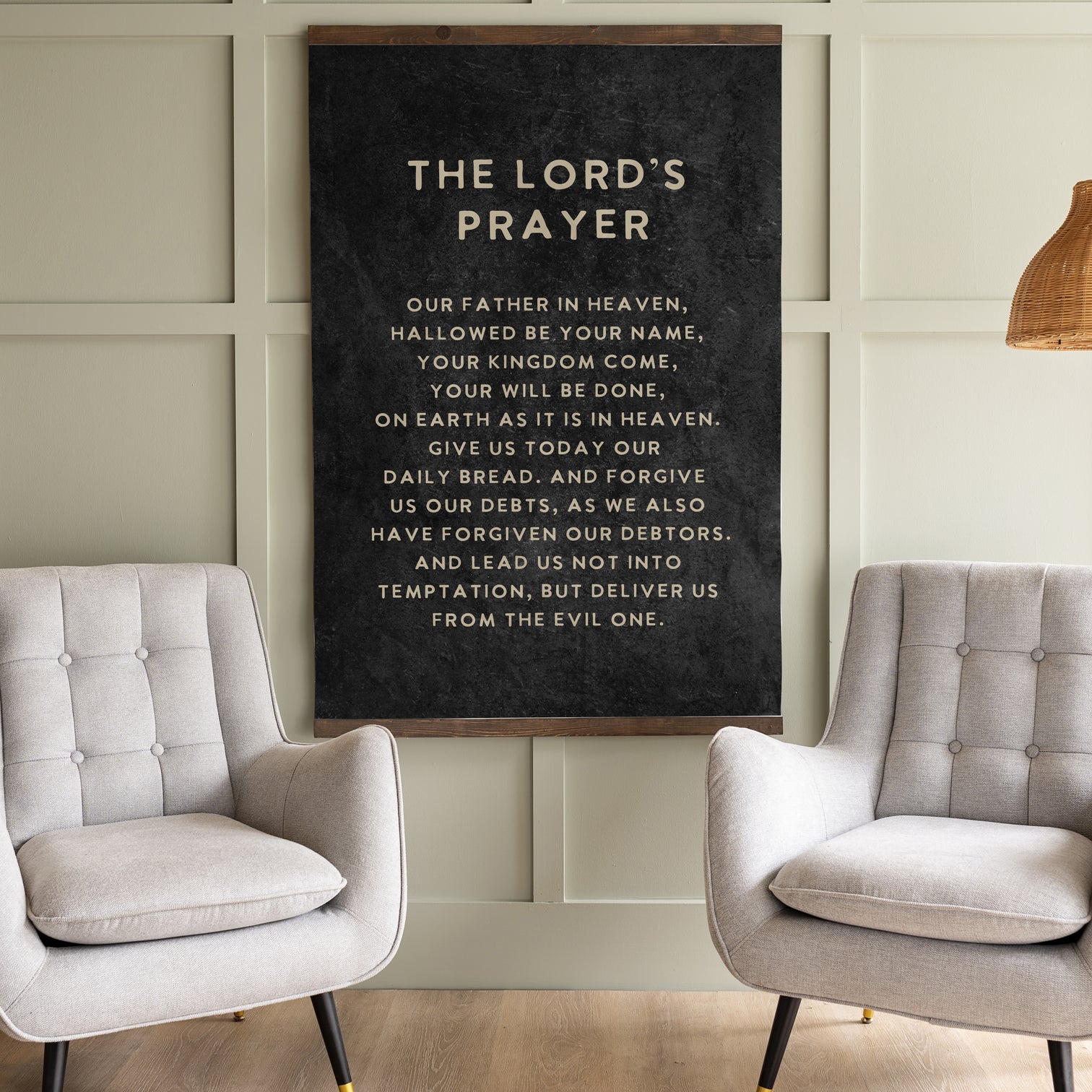 2024 “The Lord’s Prayer” frame. 18x24”