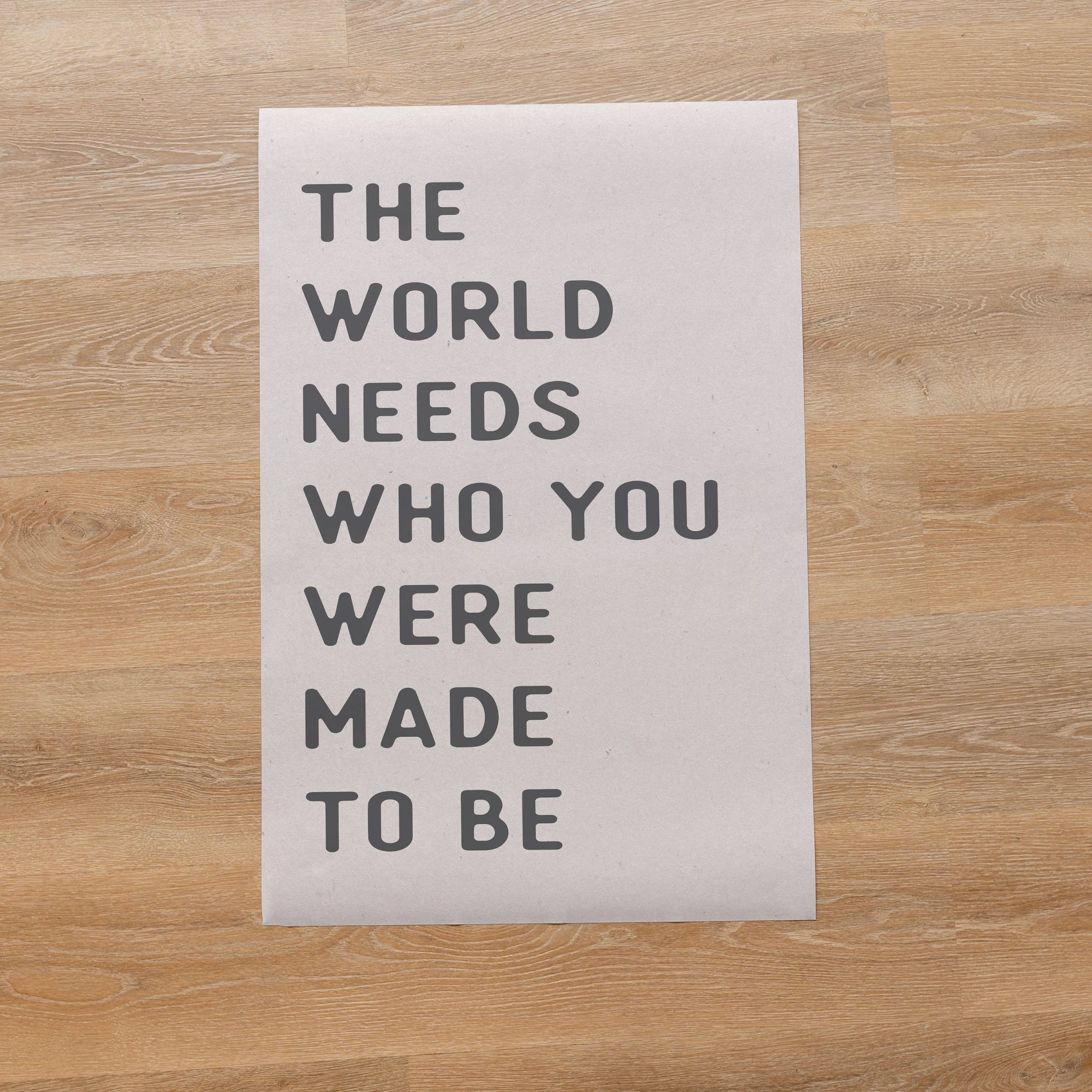 The World Needs Who You Were Made to Be | 536