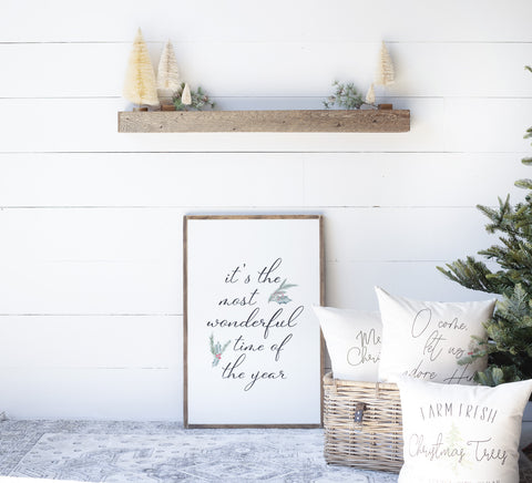 It's The Most Wonderful Time of The Year | Wood Sign | 367