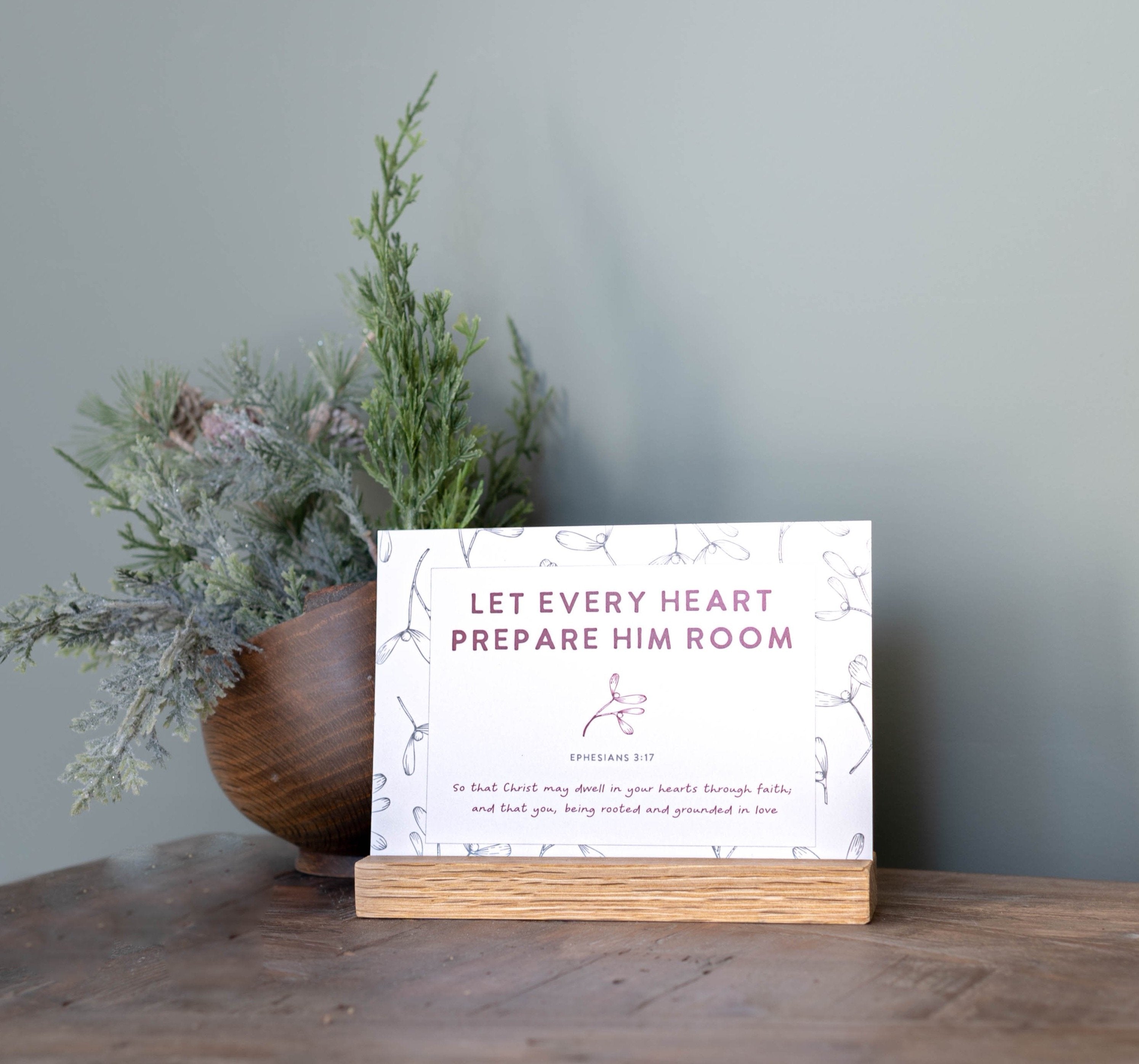 Joy To The World Scripture Cards