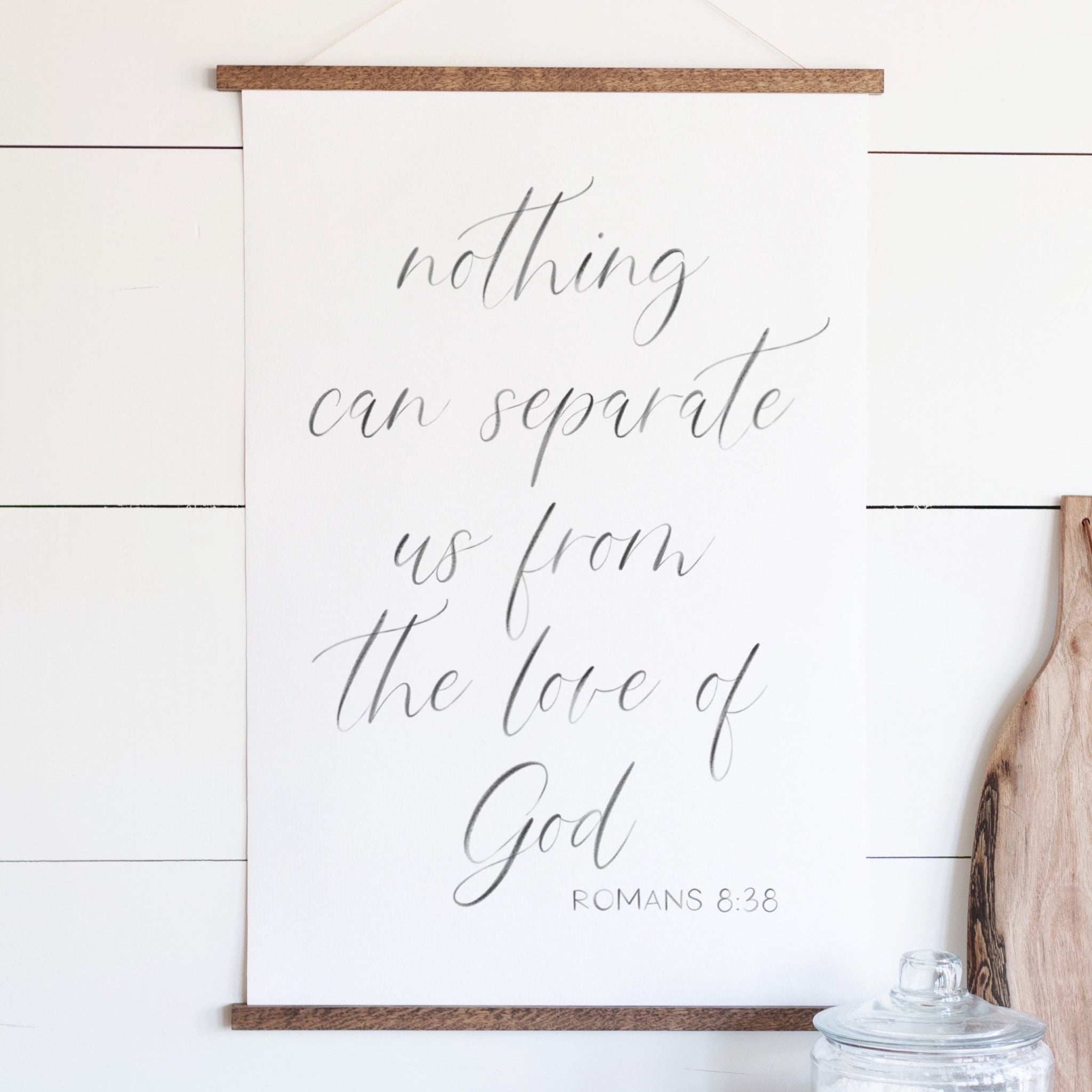 Nothing Can Separate Us Hanging Canvas | 347